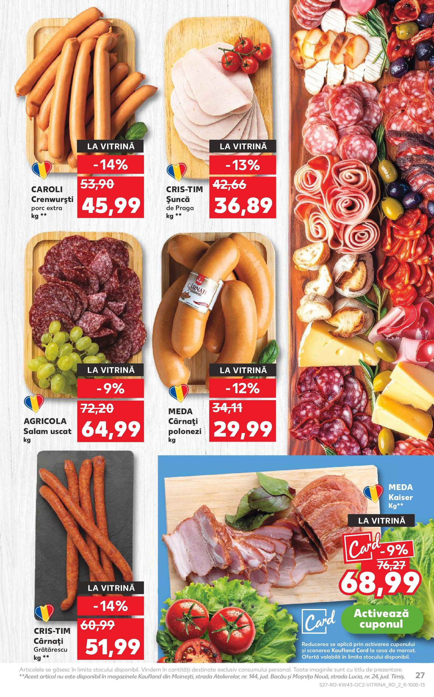 Catalog Kaufland - Bucureşti - cataloage valabile începând cu 22.10.2025 pagina 27 din 62 Catalog Kaufland - Bucureşti - cataloage valabile începând cu 22.10.2025 pagina 27 din 62