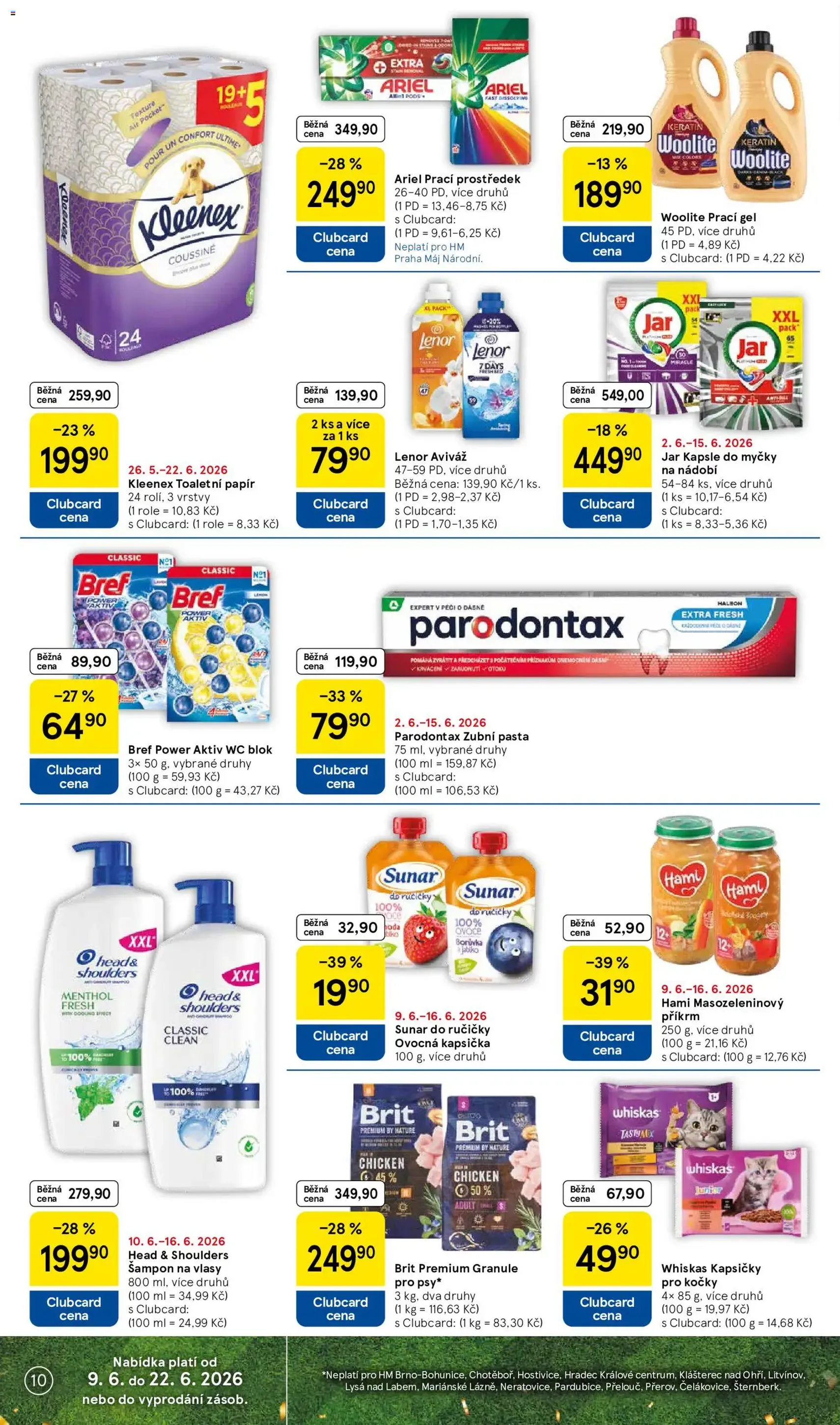 Tesco leták - Hypermarket - platný leták od 10.06.2026 strana 10 z 39