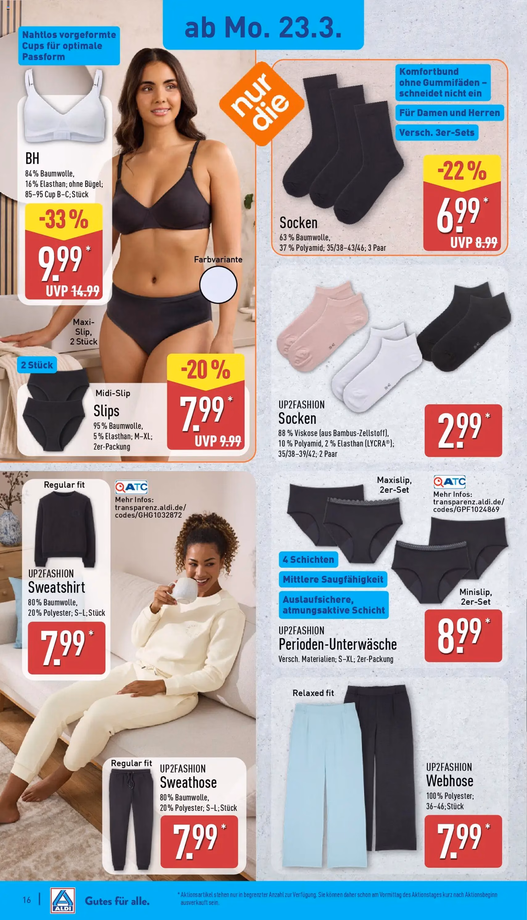 Aldi Prospekt - Gültiger Prospekt ab 23.03.2026, Seite 22 von insgesamt 46