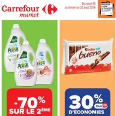 Carrefour Market catalogue - Prévisualisation du catalogue valable à partir du 18/08/2026