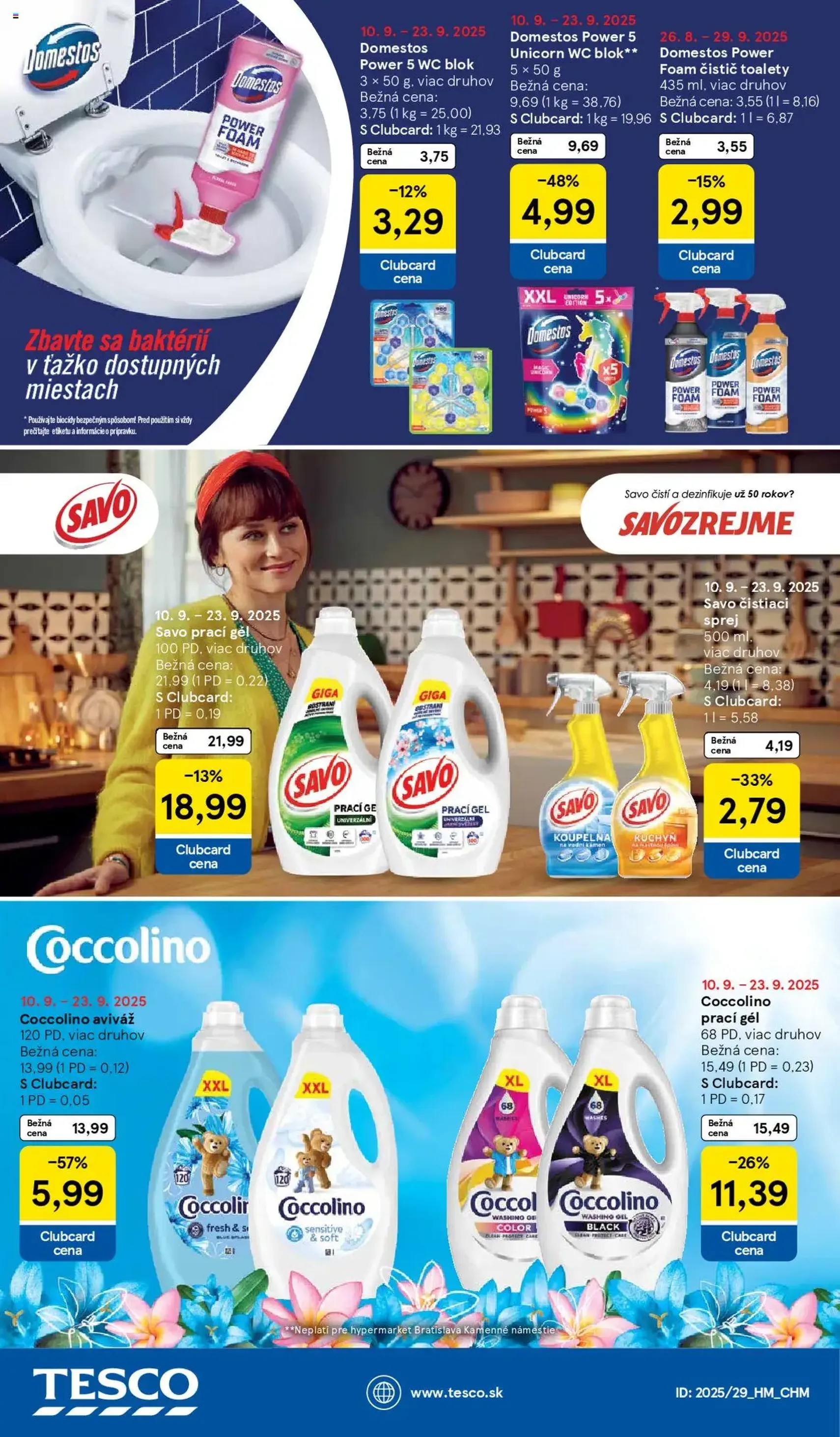 Tesco Hypermarket - leták - platný leták od 10.09.2025 strana 38 z 38 Tesco Hypermarket - leták - platný leták od 10.09.2025 strana 38 z 38