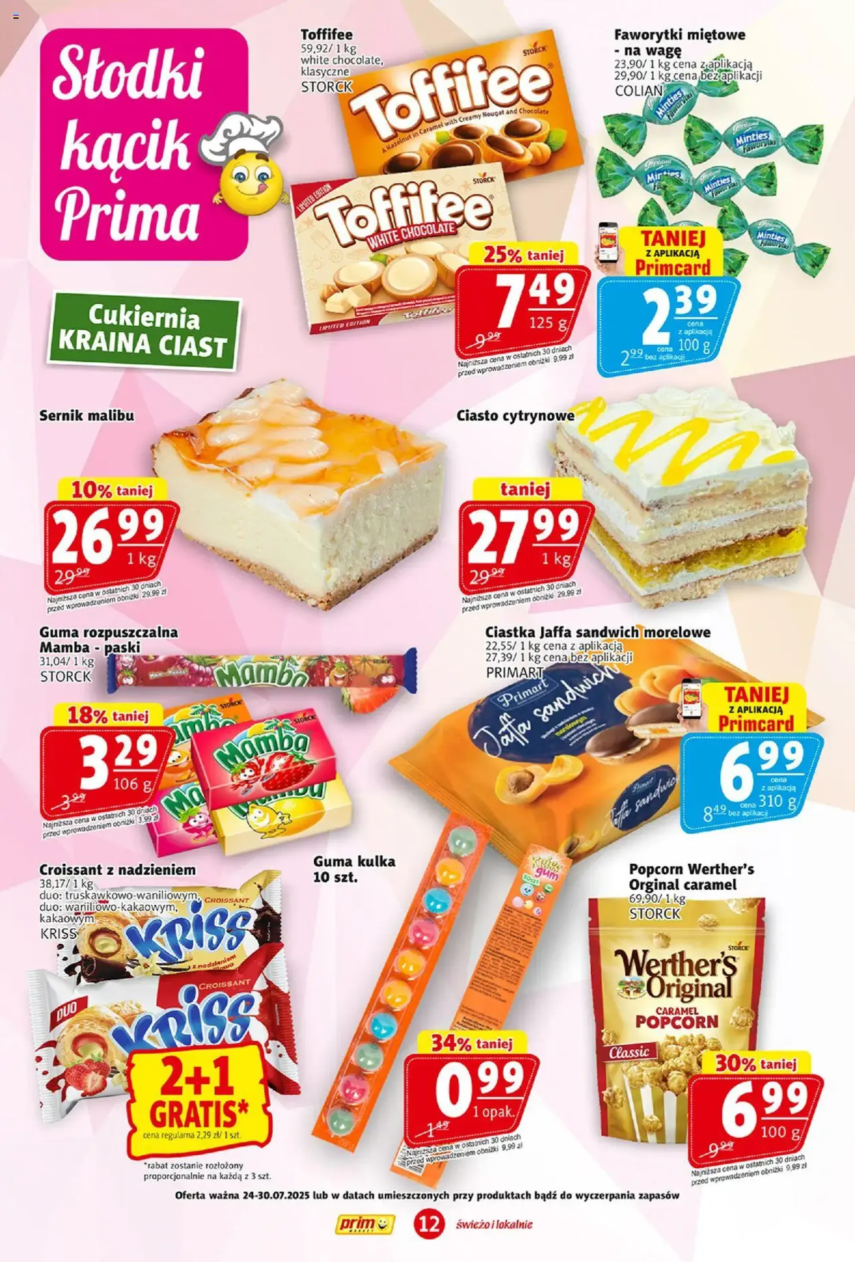 Prim Market Gazetka - ważny gazetka od 24.07.2025 strona 12 z 16 Prim Market Gazetka - ważny gazetka od 24.07.2025 strona 12 z 16