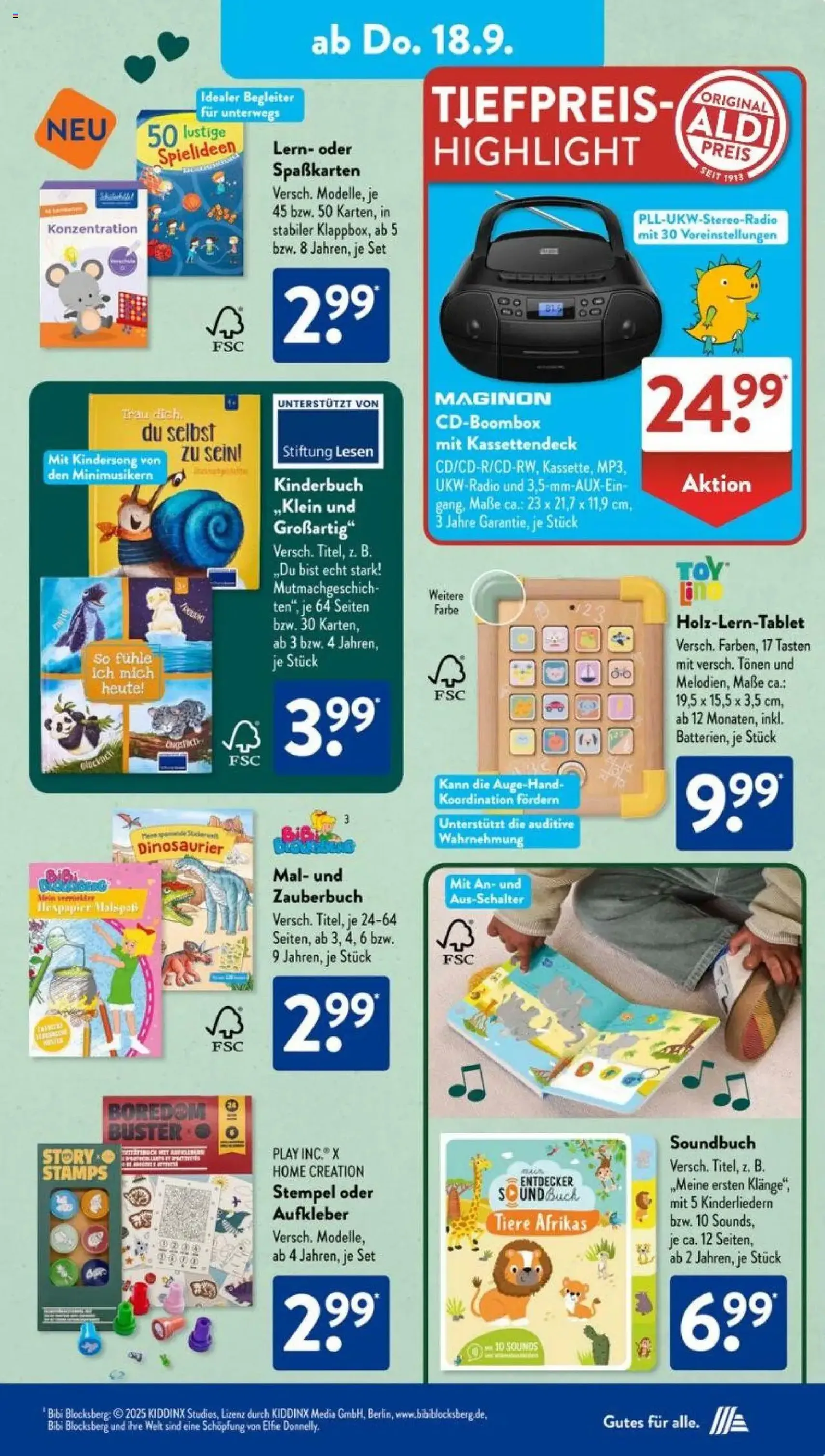 Aldi Süd Prospekt - Gültiger Prospekt ab 15.09.2025, Seite 21 von insgesamt 44 Aldi Süd Prospekt - Gültiger Prospekt ab 15.09.2025, Seite 21 von insgesamt 44