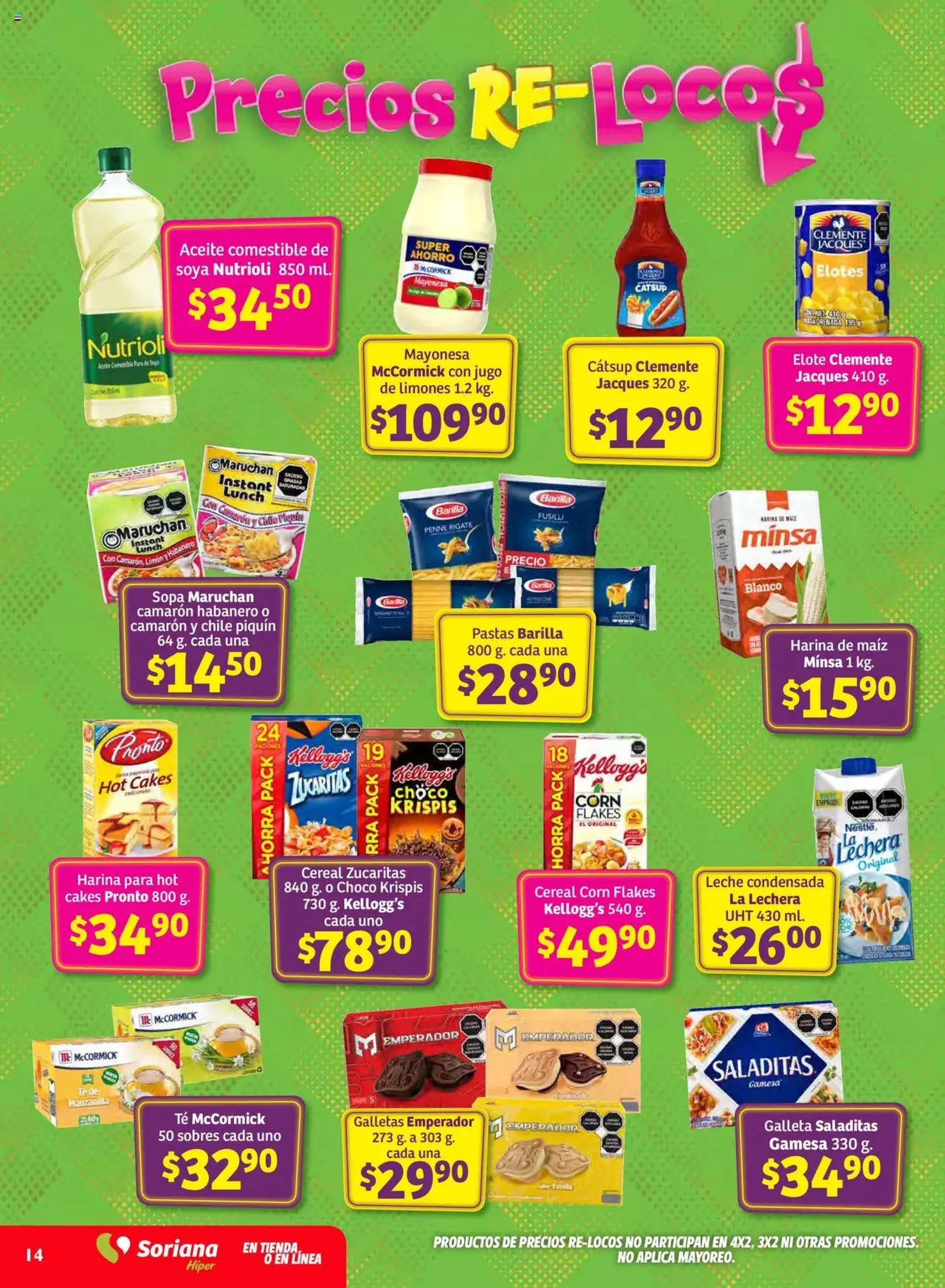 Soriana - Julio Regalado Híper Nacional - folleto válido desde 25/07/2025 página 14 de 35 Soriana - Julio Regalado Híper Nacional - folleto válido desde 25/07/2025 página 14 de 35