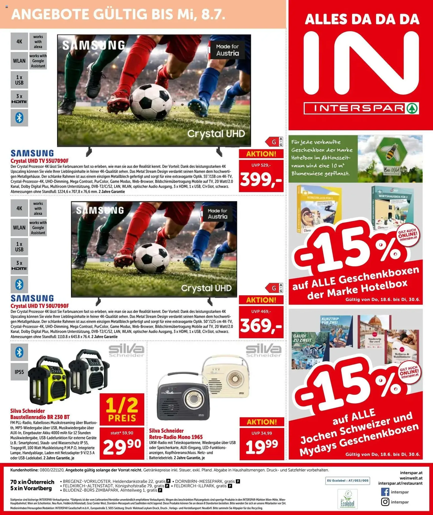 Interspar - Flugblatt - Gültiger Prospekt ab 18.06.2026, Seite 20 von insgesamt 20