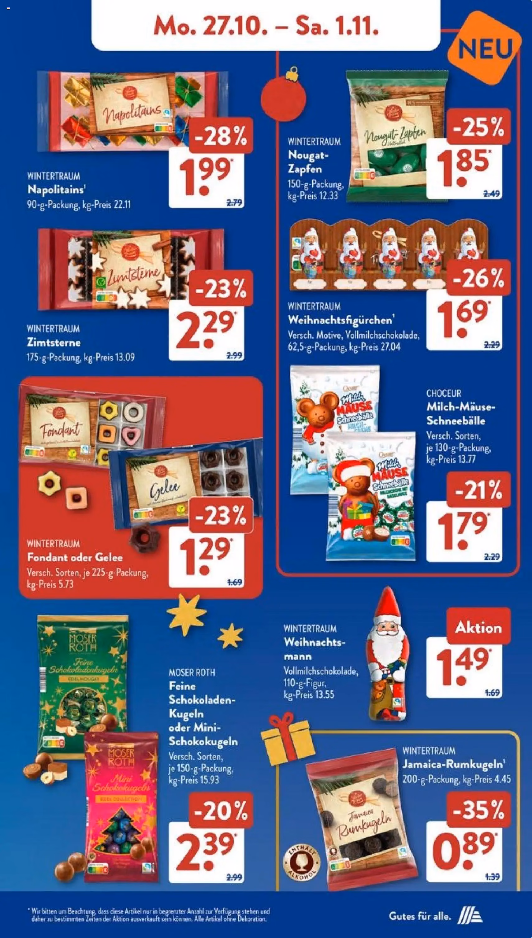 Aldi Süd Prospekt - Gültiger Prospekt ab 27.10.2025, Seite 11 von insgesamt 47 Aldi Süd Prospekt - Gültiger Prospekt ab 27.10.2025, Seite 11 von insgesamt 47