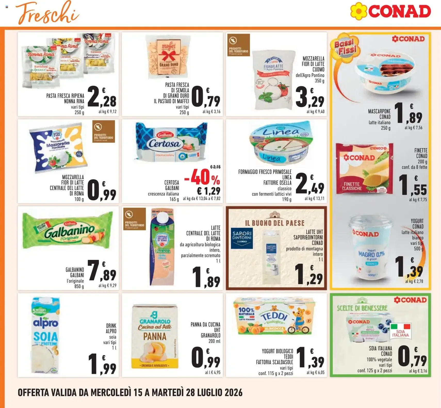 Conad volantino - volantino valido dal 15/07/2026 pagina 14 di 28