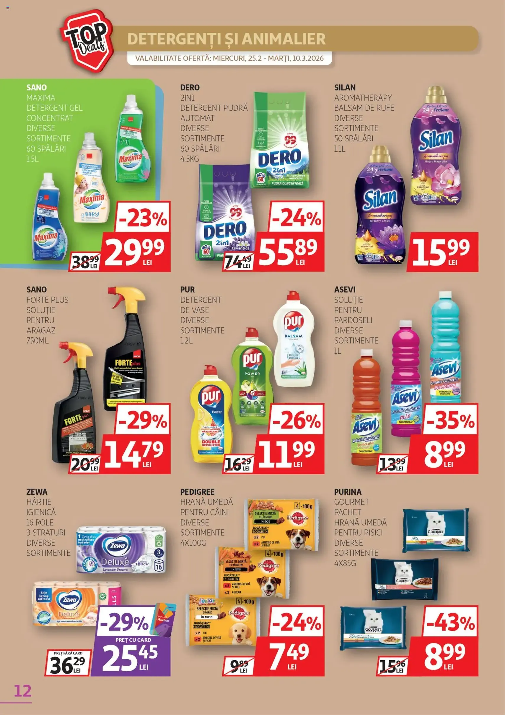 Catalog Auchan - cataloage valabile începând cu 25.02.2026 pagina 12 din 25