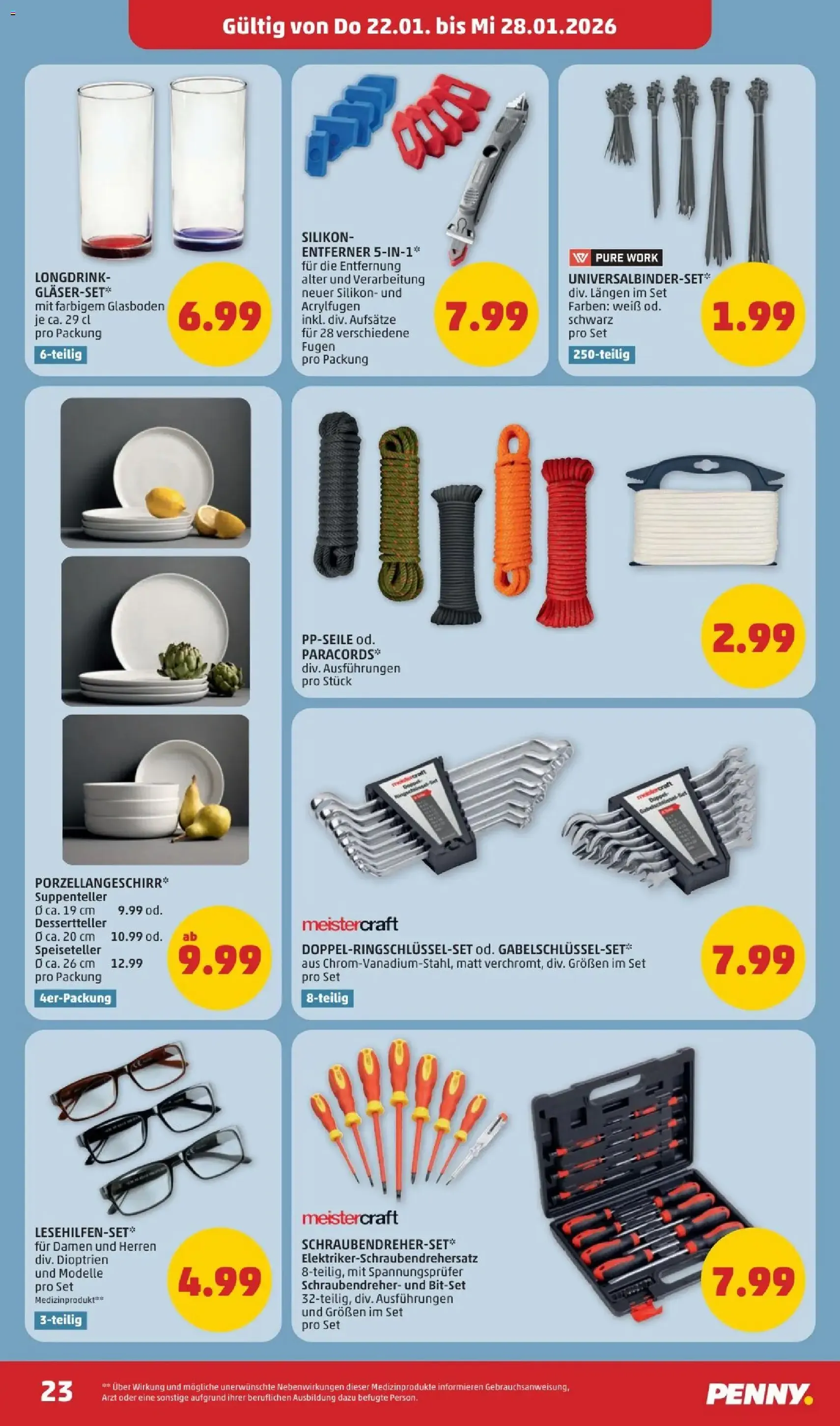 Penny Markt Flugblatt - Gültiger Prospekt ab 22.01.2026, Seite 23 von insgesamt 32