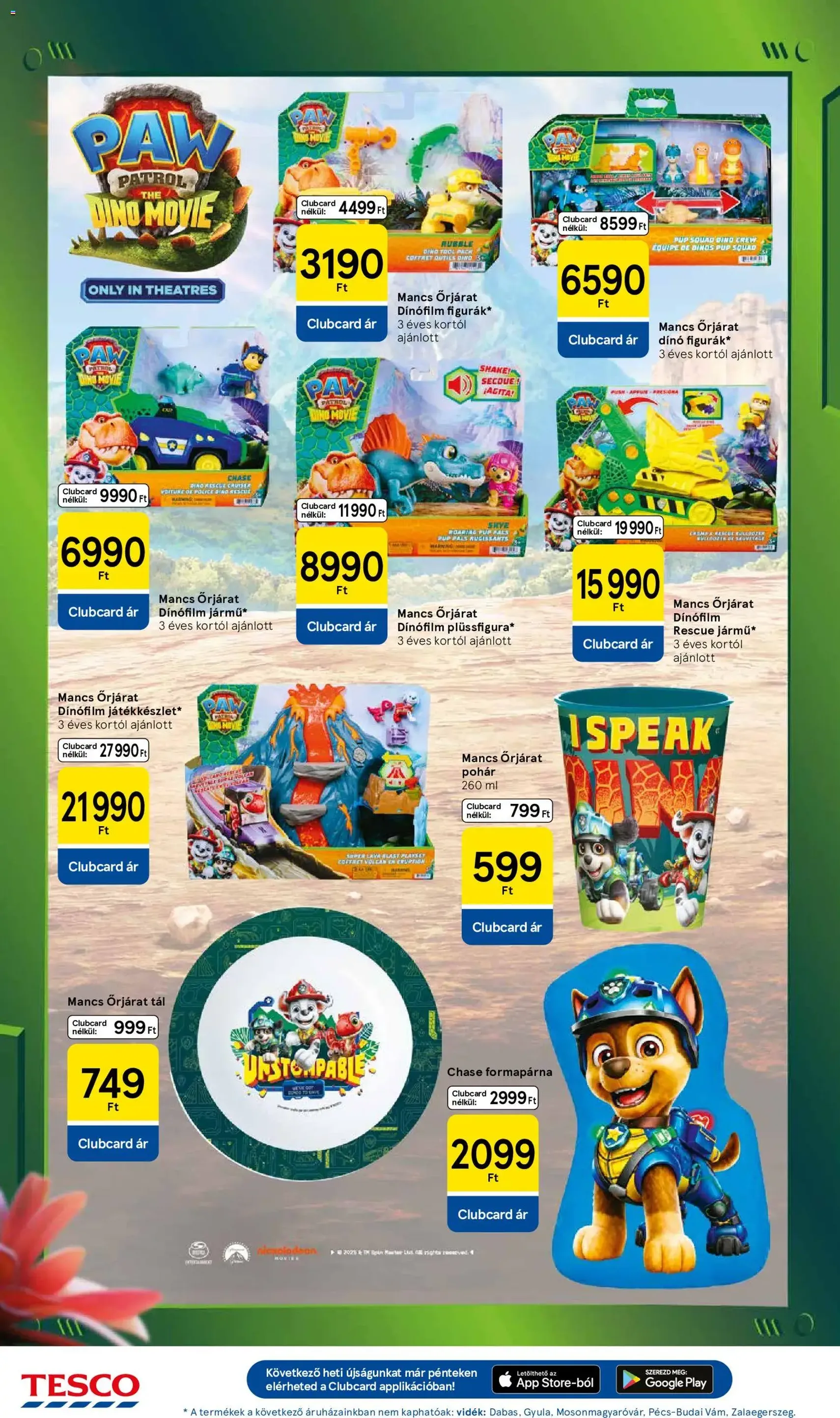 Tesco aktuális akciós újság - 2026.08.06. érvényes szórólap 20 oldal 32 oldalból