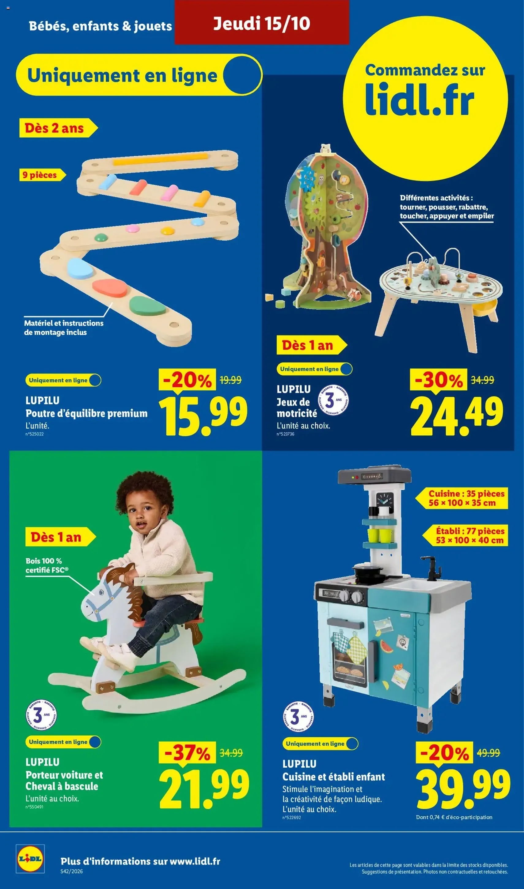 LIDL catalogue - brochure valable à partir du 15/10/2026, page 30 sur 64