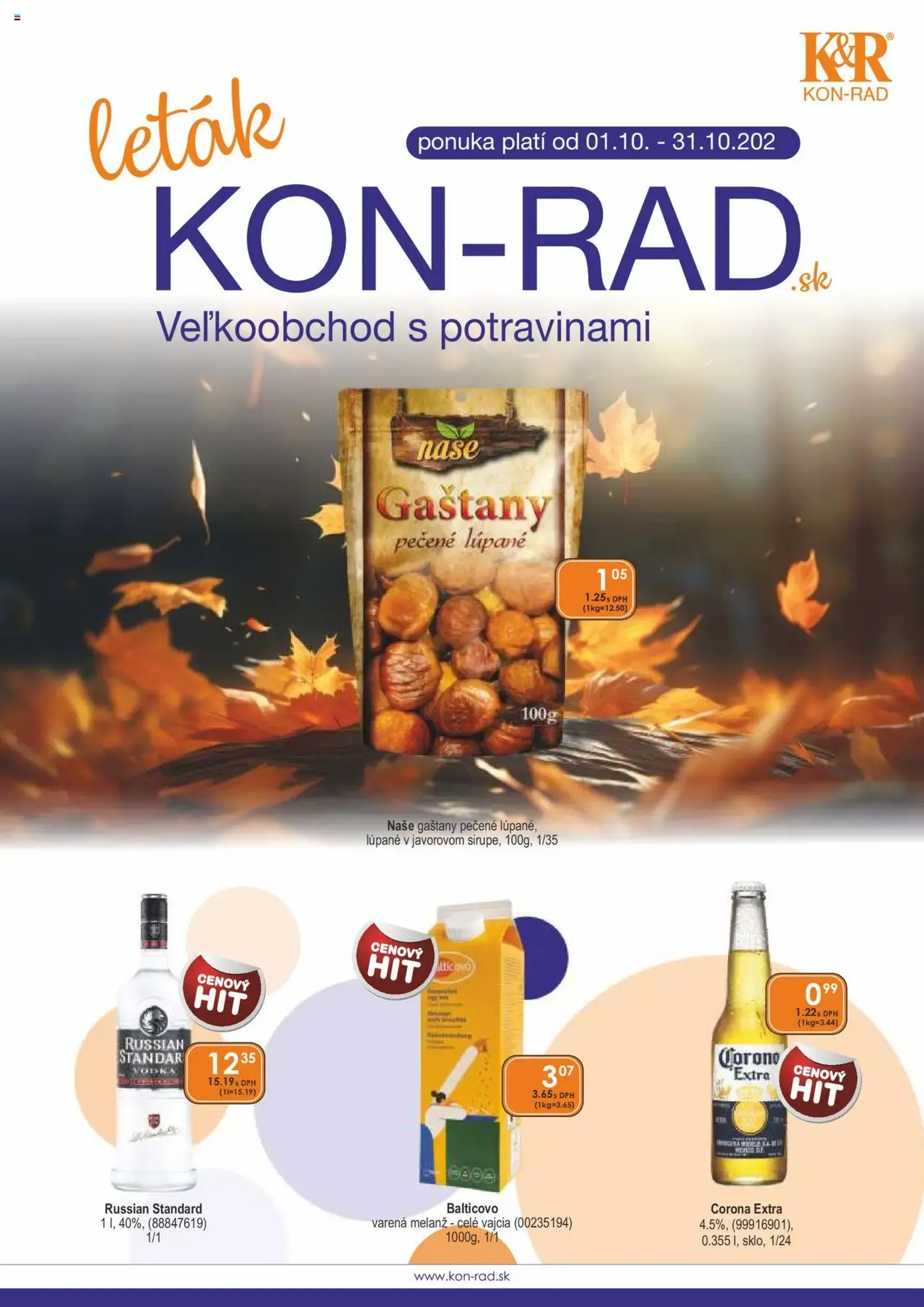 KON - RAD leták - platný leták od 01.10.2025 strana 1 z 36