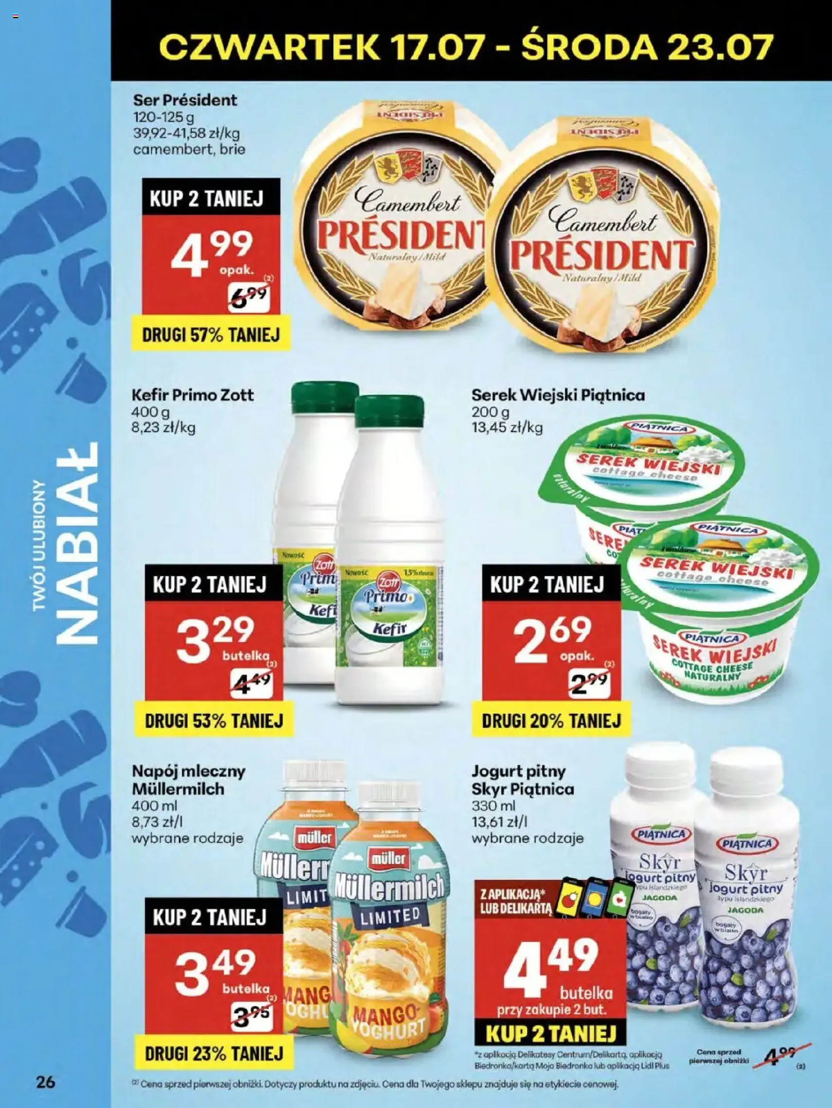 Delikatesy Centrum Gazetka - ważny gazetka od 17.07.2025 strona 26 z 61 Delikatesy Centrum Gazetka - ważny gazetka od 17.07.2025 strona 26 z 61