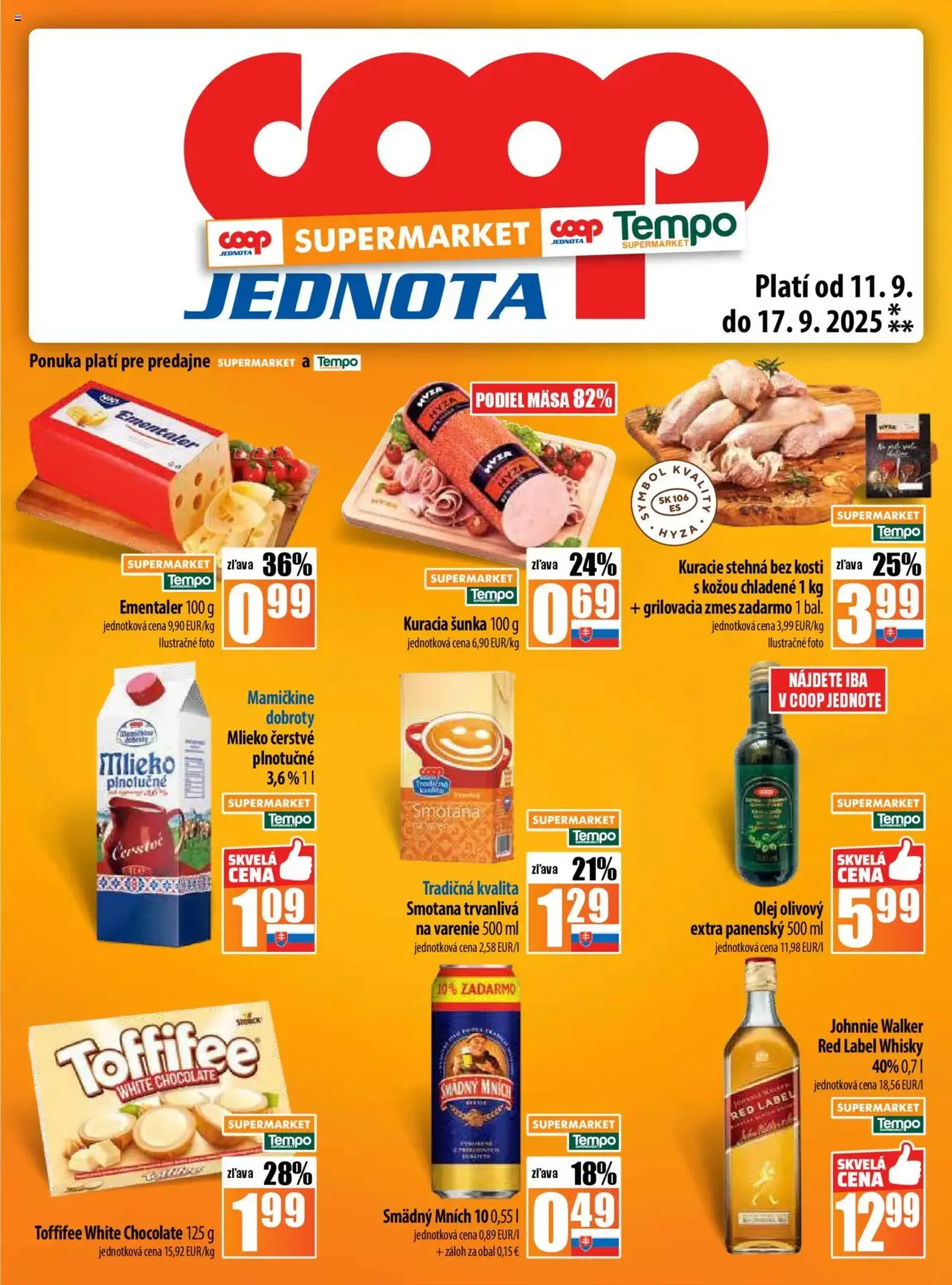 COOP Jednota leták - platný leták od 11.09.2025 strana 13 z 28 COOP Jednota leták - platný leták od 11.09.2025 strana 13 z 28