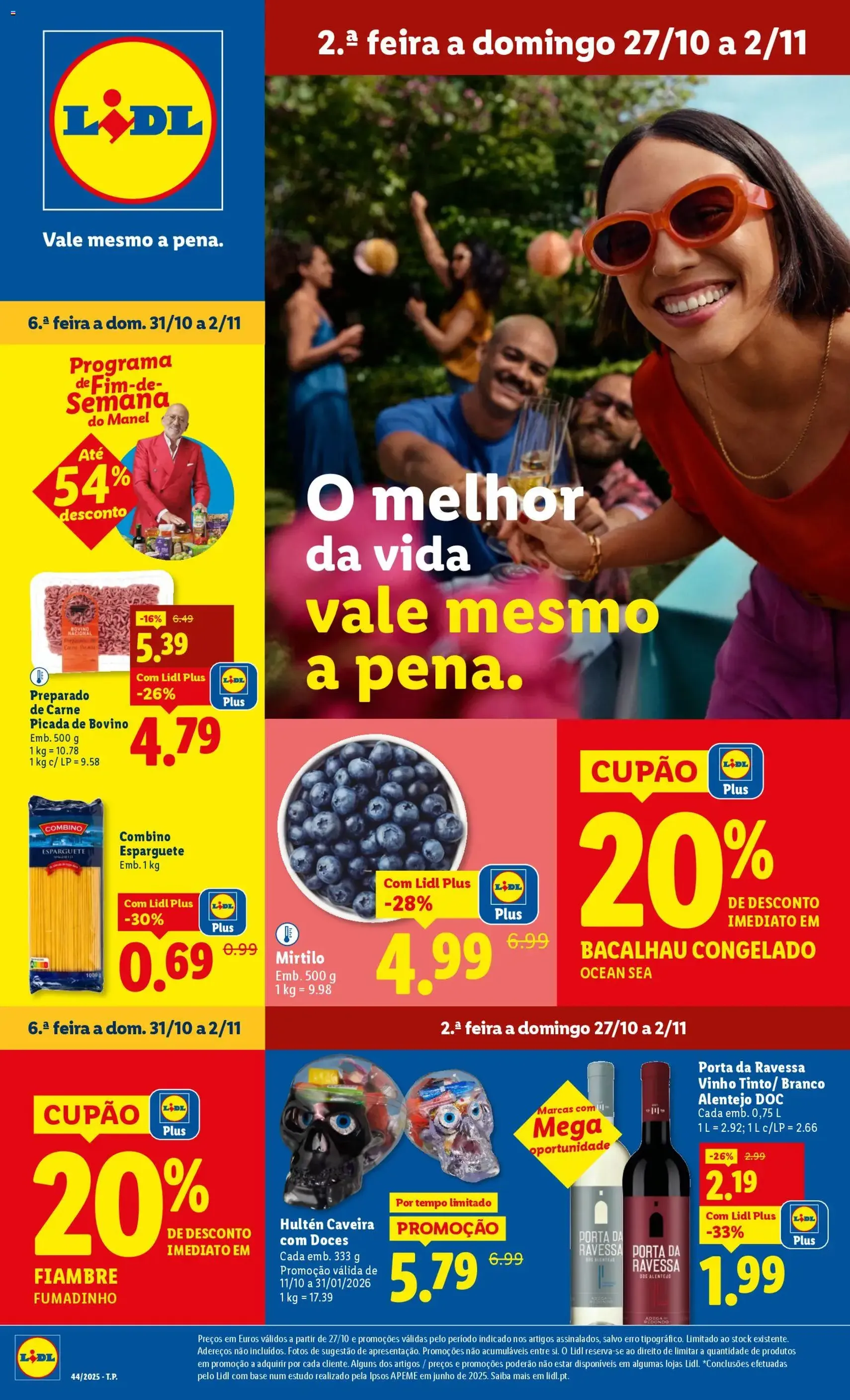 Lidl folheto - folheto válido a partir de 27/10/2025 página 1 de 52 Lidl folheto - folheto válido a partir de 27/10/2025 página 1 de 52