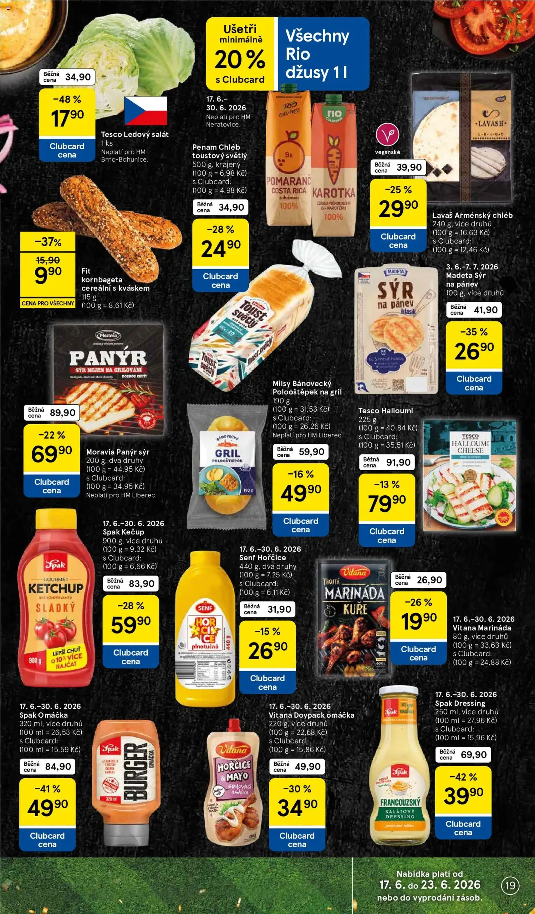 Tesco leták - Hypermarket - platný leták od 17.06.2026 strana 19 z 33