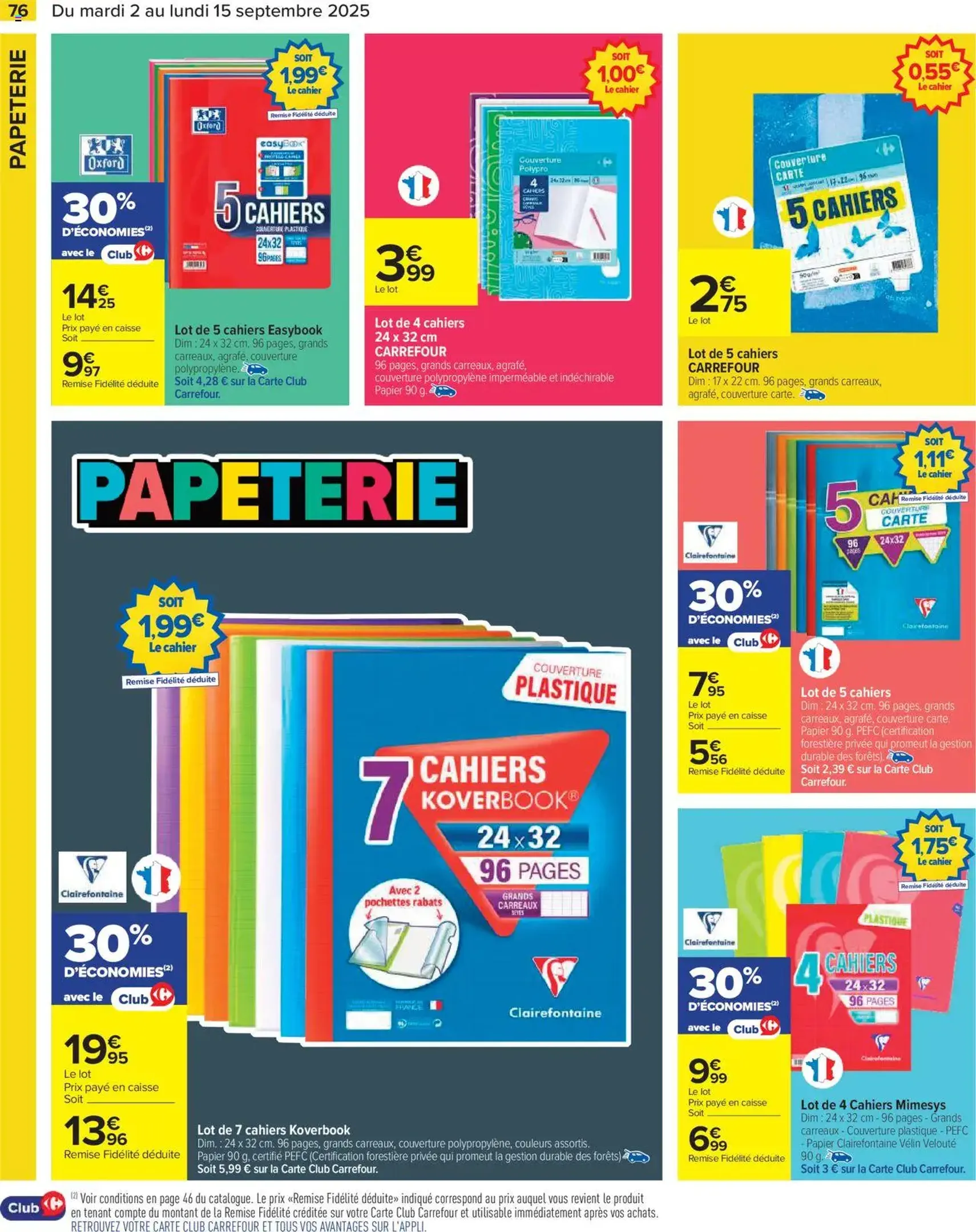 Carrefour catalogue semaine 36 - brochure valable à partir du 02/09/2025, page 78 sur 86 Carrefour catalogue semaine 36 - brochure valable à partir du 02/09/2025, page 78 sur 86