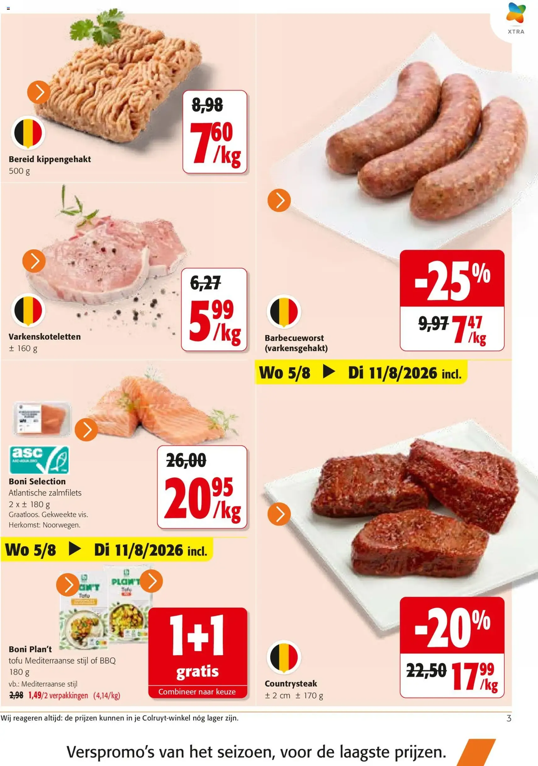 Colruyt folder / publicité - geldige folder vanaf 29/07/2026 pagina 3 van 32