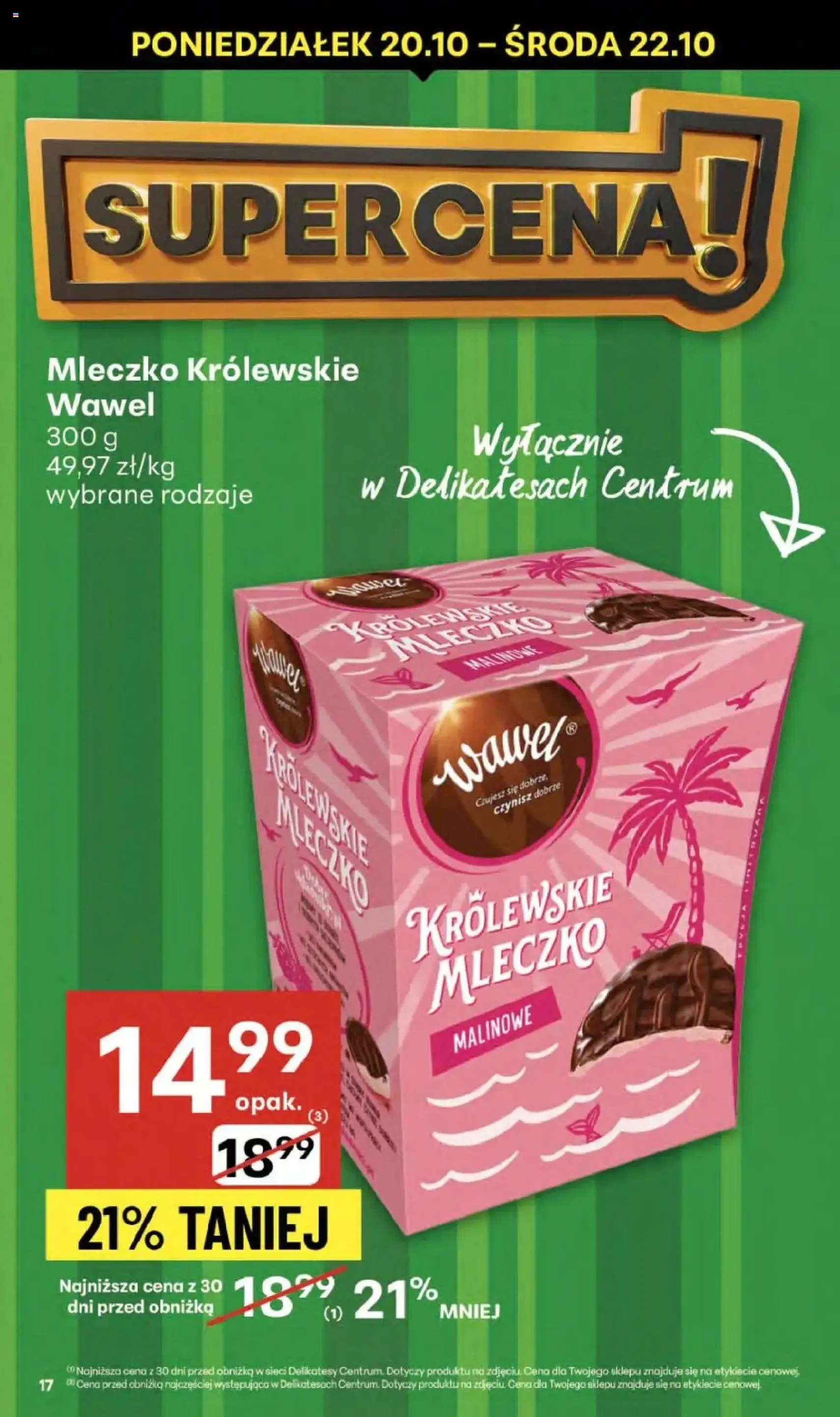 Delikatesy Centrum Gazetka - ważny gazetka od 16.10.2025 strona 17 z 53