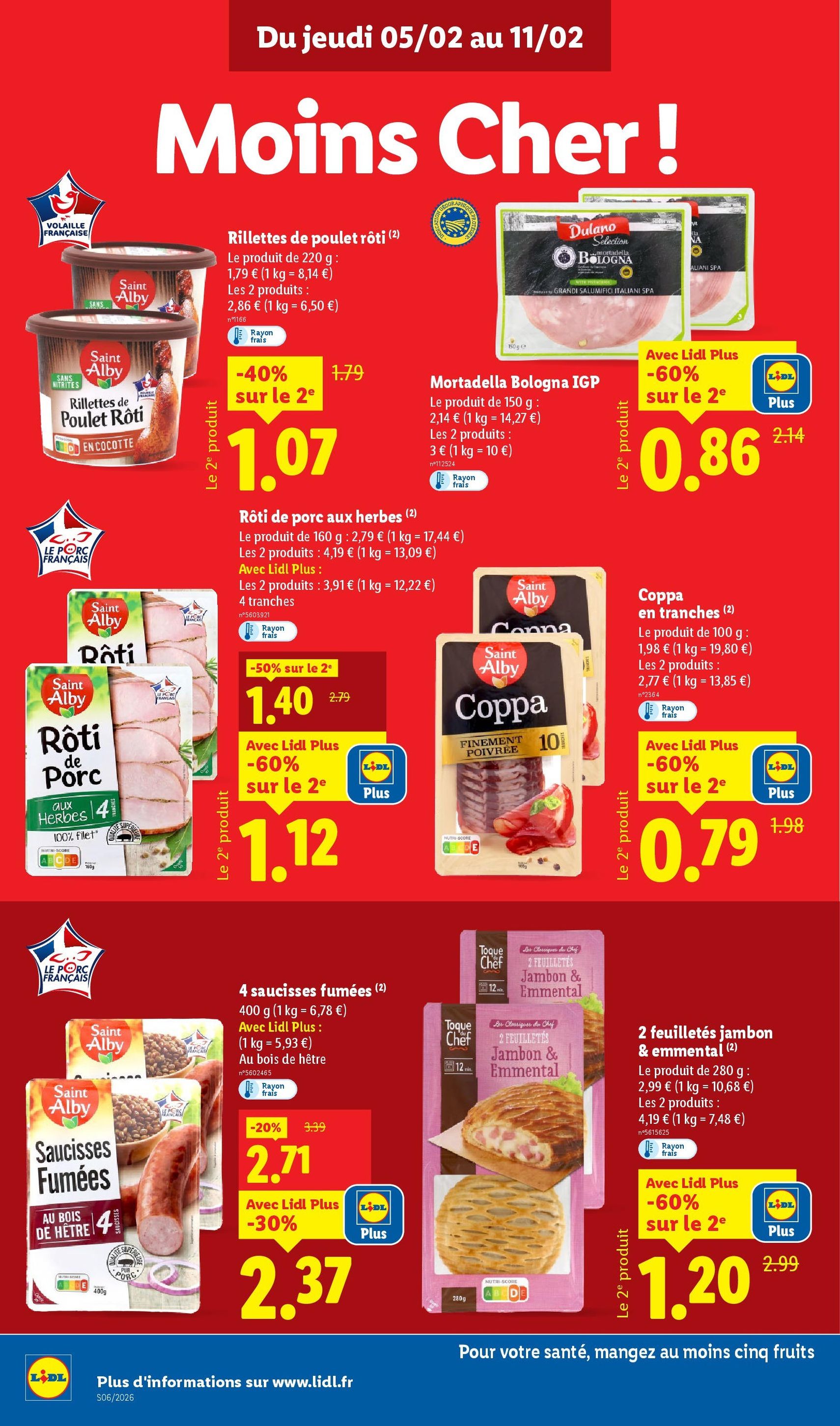LIDL catalogue semaine 6 - brochure valable à partir du 05/02/2026, page 10 sur 78
