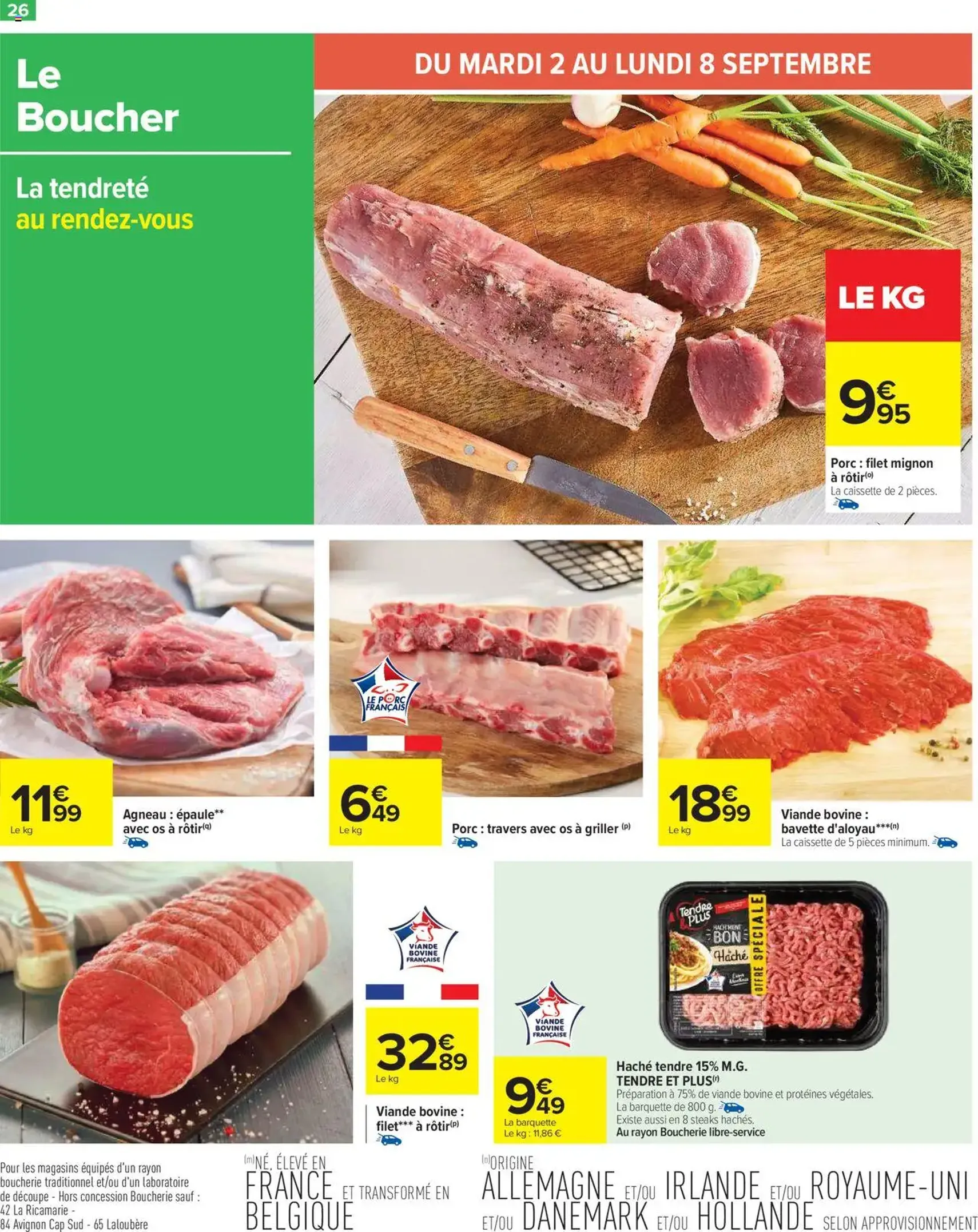 Carrefour catalogue semaine 36 - brochure valable à partir du 02/09/2025, page 28 sur 86 Carrefour catalogue semaine 36 - brochure valable à partir du 02/09/2025, page 28 sur 86