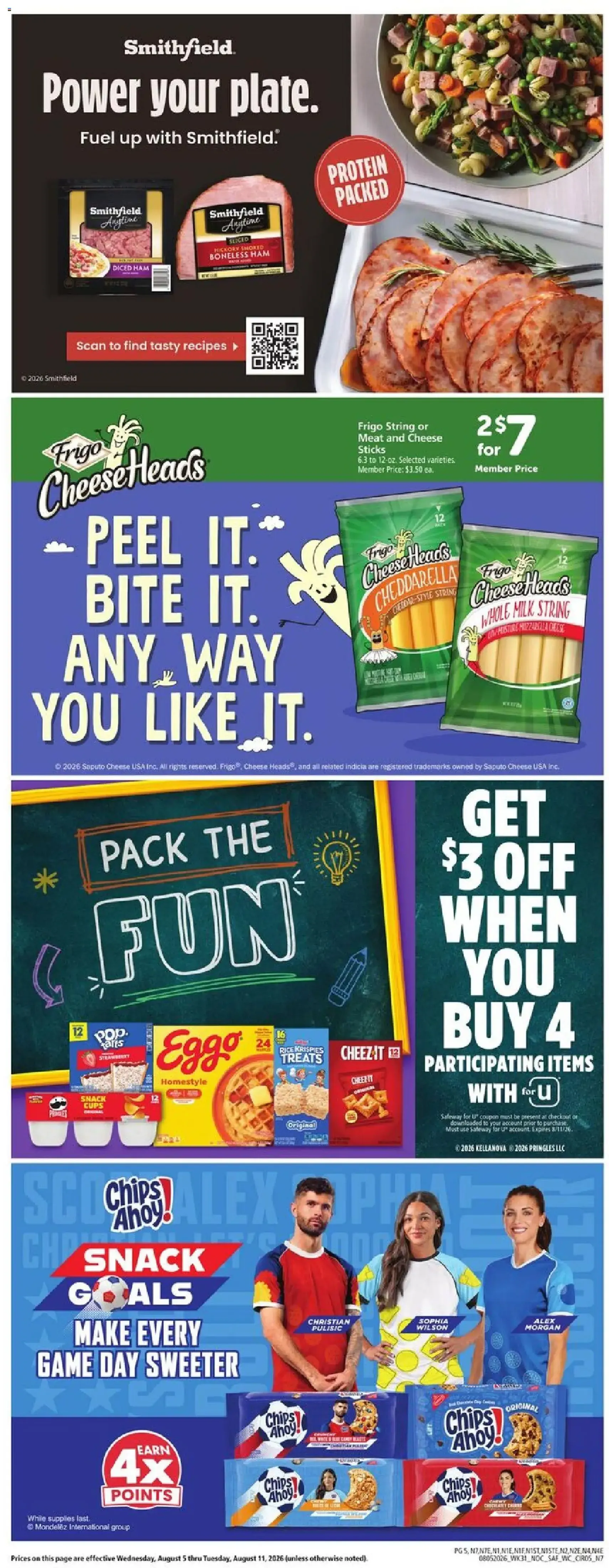 Safeway Weekly Ad - valid flyer from 08/05/2026, page 5 of 11