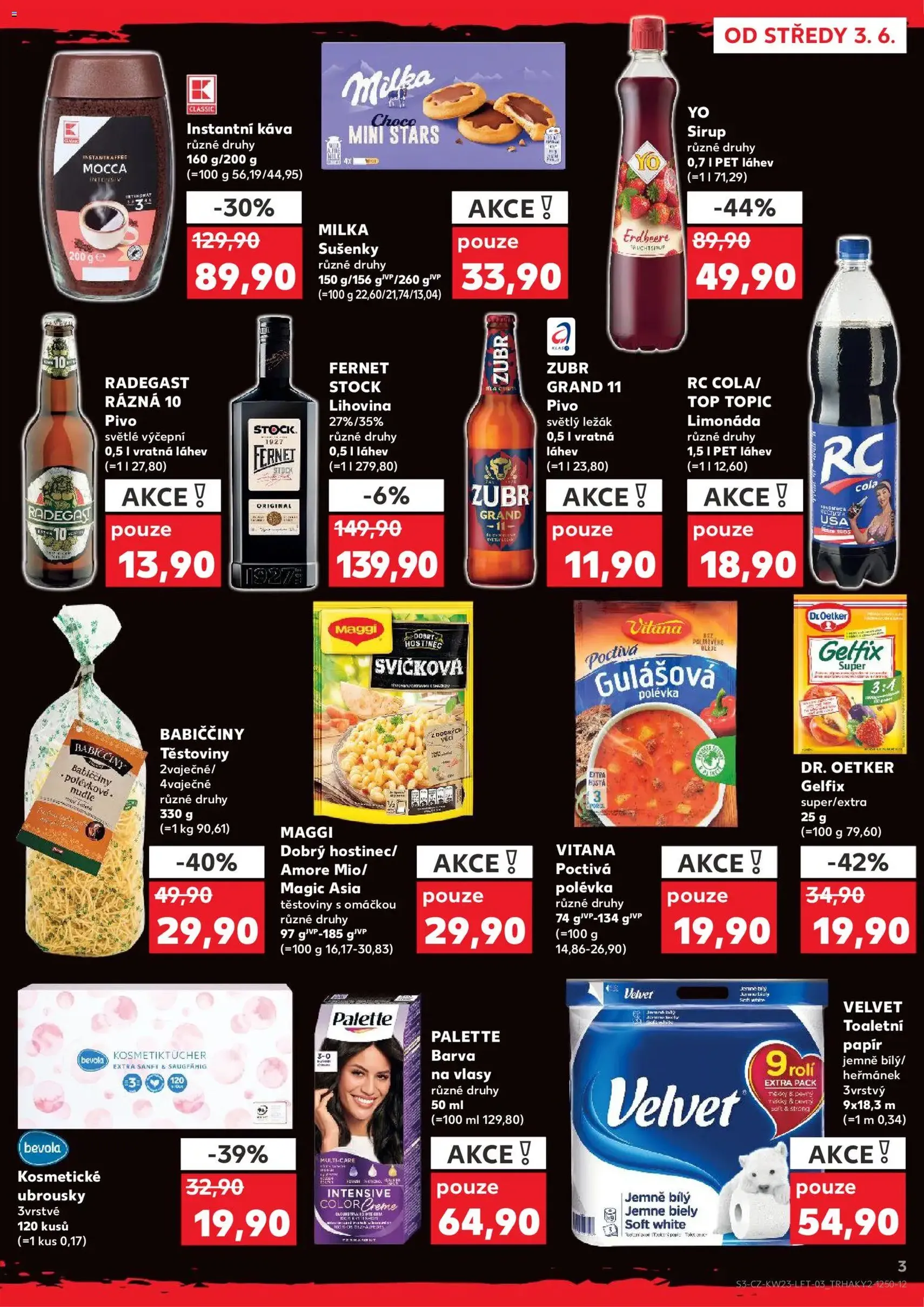 Kaufland leták - platný leták od 03.06.2026 strana 3 z 54