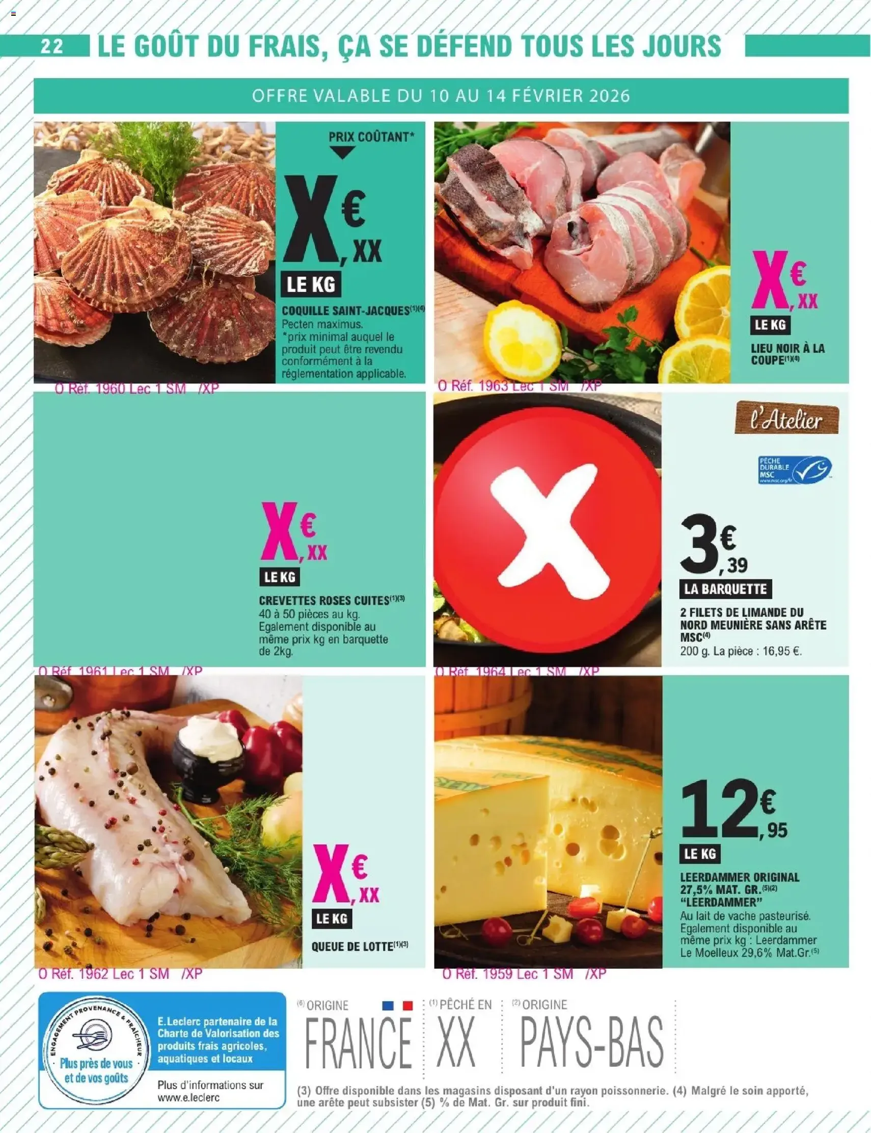E.Leclerc catalogue semaine 7 - brochure valable à partir du 10/02/2026, page 22 sur 49