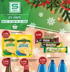 Sintra leták - náhľad letáku platný od 01.12.2025