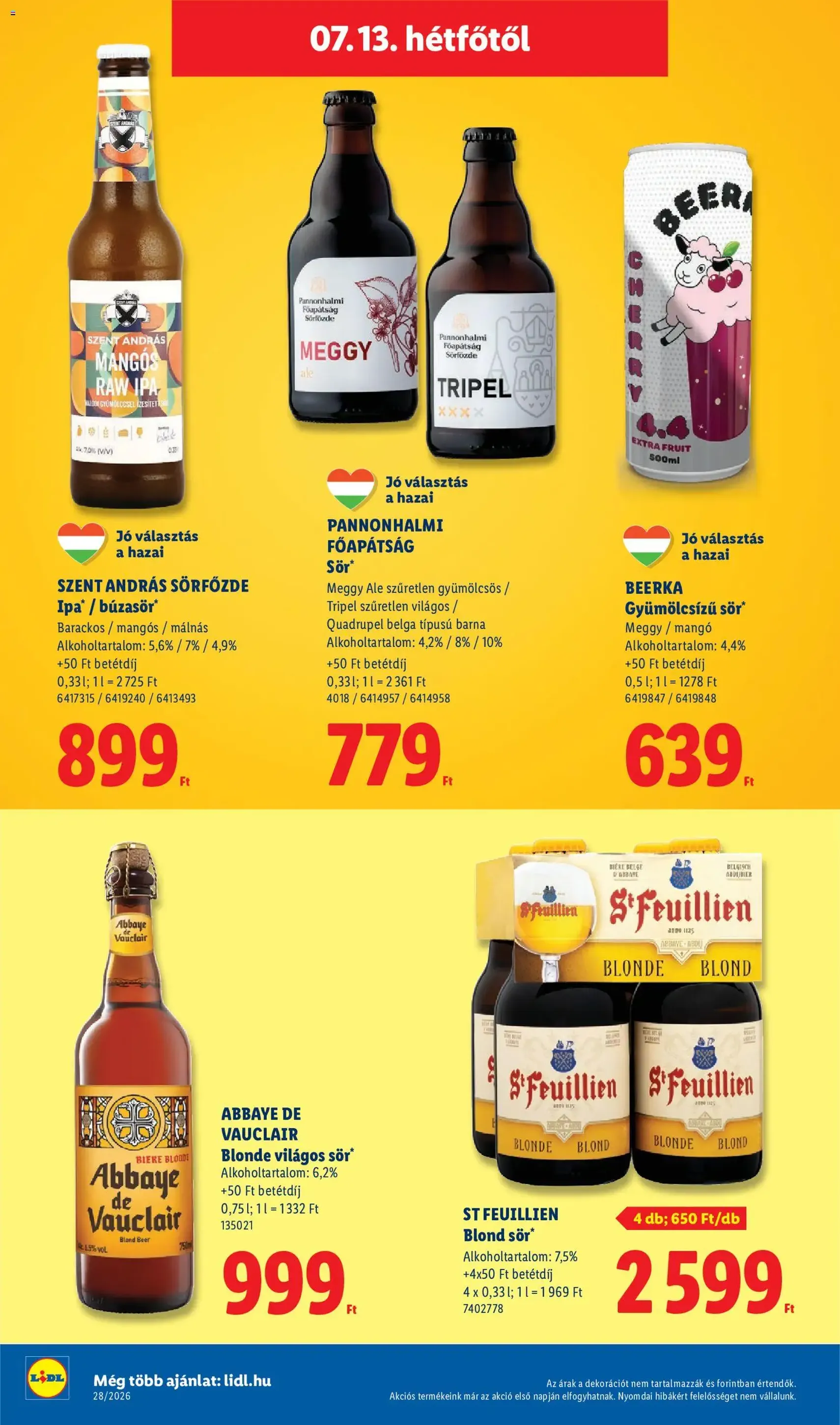 Lidl akciós újság - 2026.07.09. érvényes szórólap 76 oldal 80 oldalból