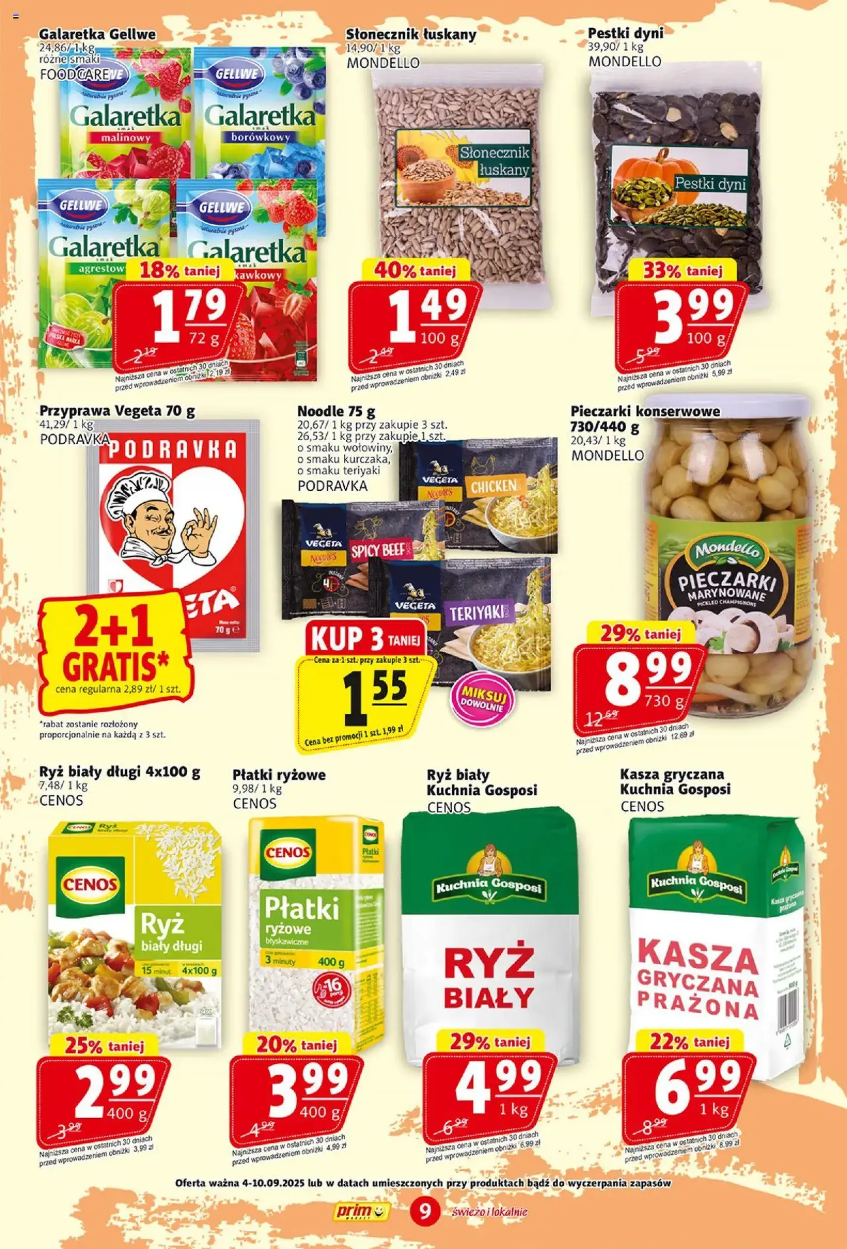 Prim Market Gazetka - ważny gazetka od 04.09.2025 strona 9 z 16 Prim Market Gazetka - ważny gazetka od 04.09.2025 strona 9 z 16