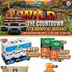 Take n Pay Specials - Flyer preview valid from 13/07/2026