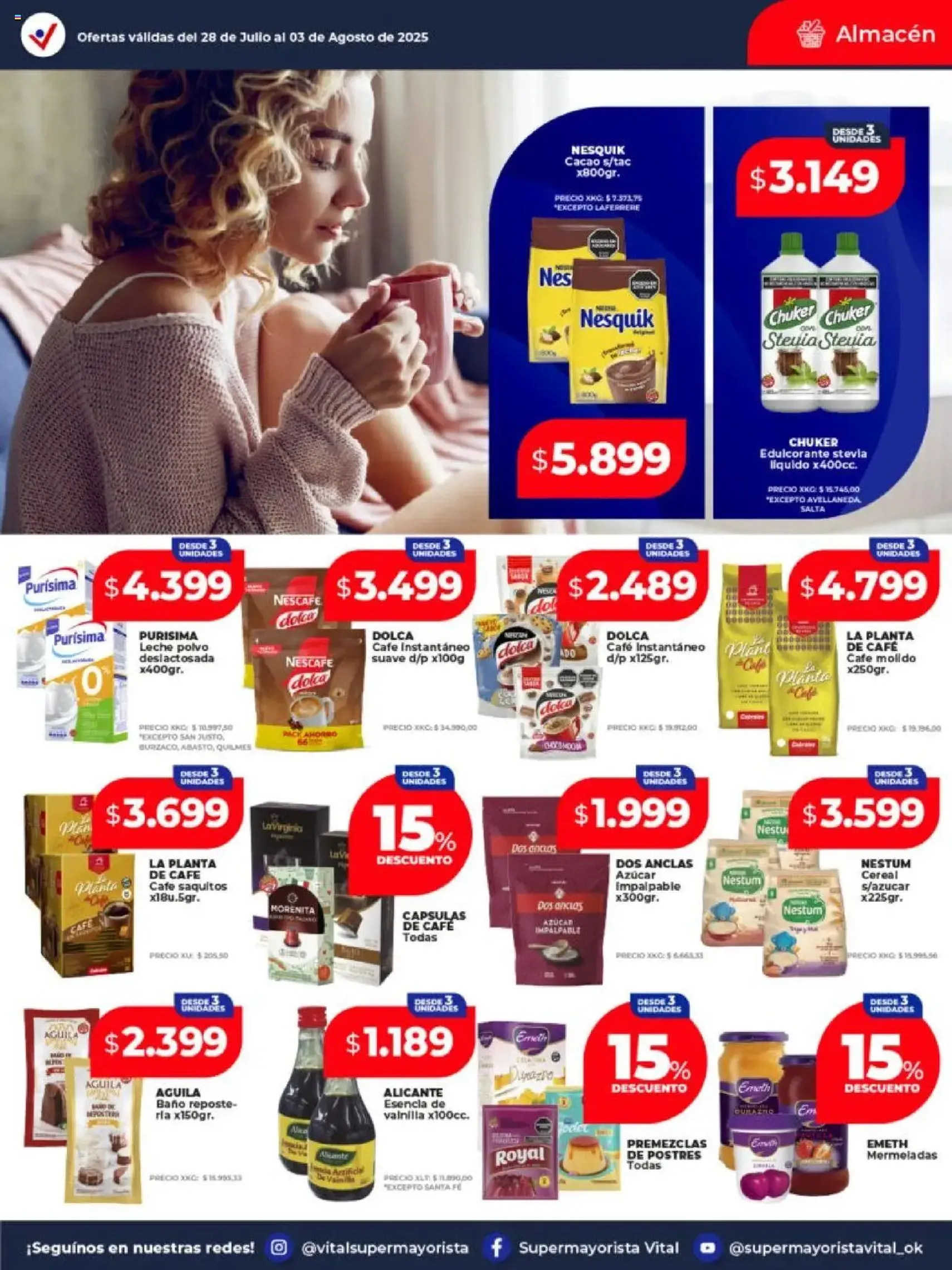 Vital ofertas - folleto válido desde 28/07/2025 página 15 de 24 Vital ofertas - folleto válido desde 28/07/2025 página 15 de 24