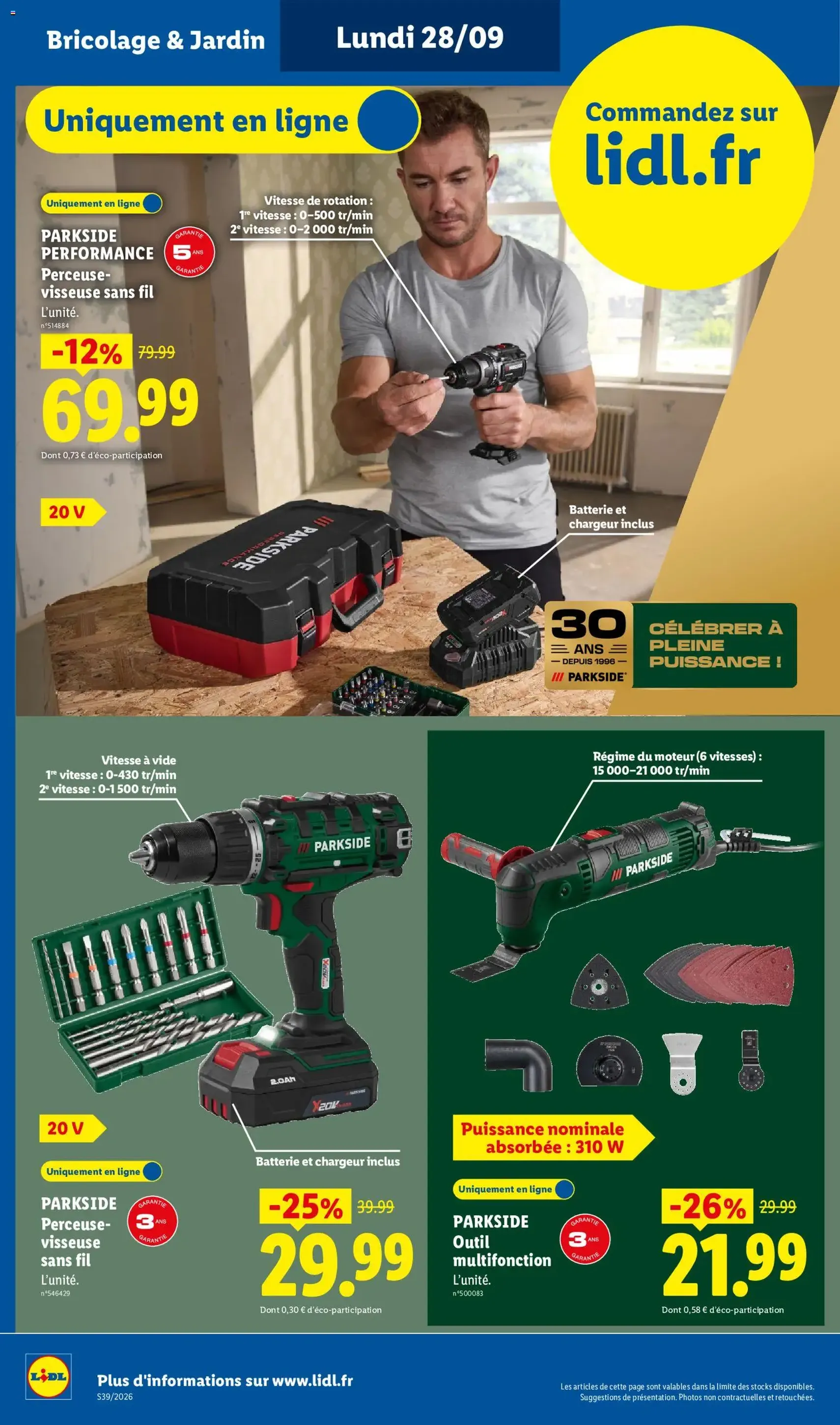 LIDL catalogue - brochure valable à partir du 24/09/2026, page 40 sur 62