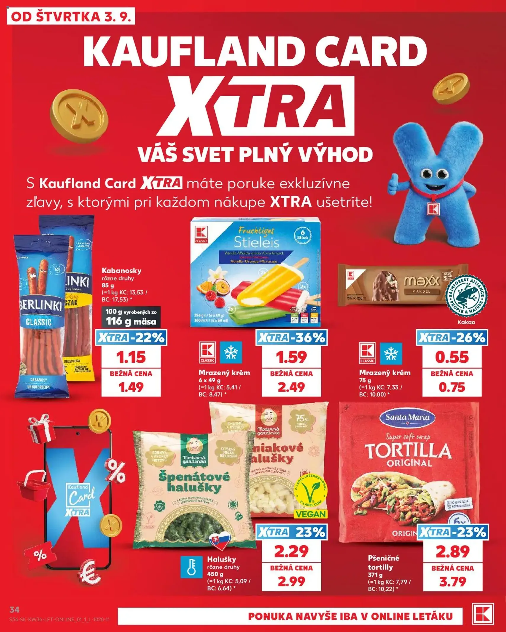 Kaufland leták - platný leták od 03.09.2026 strana 34 z 80