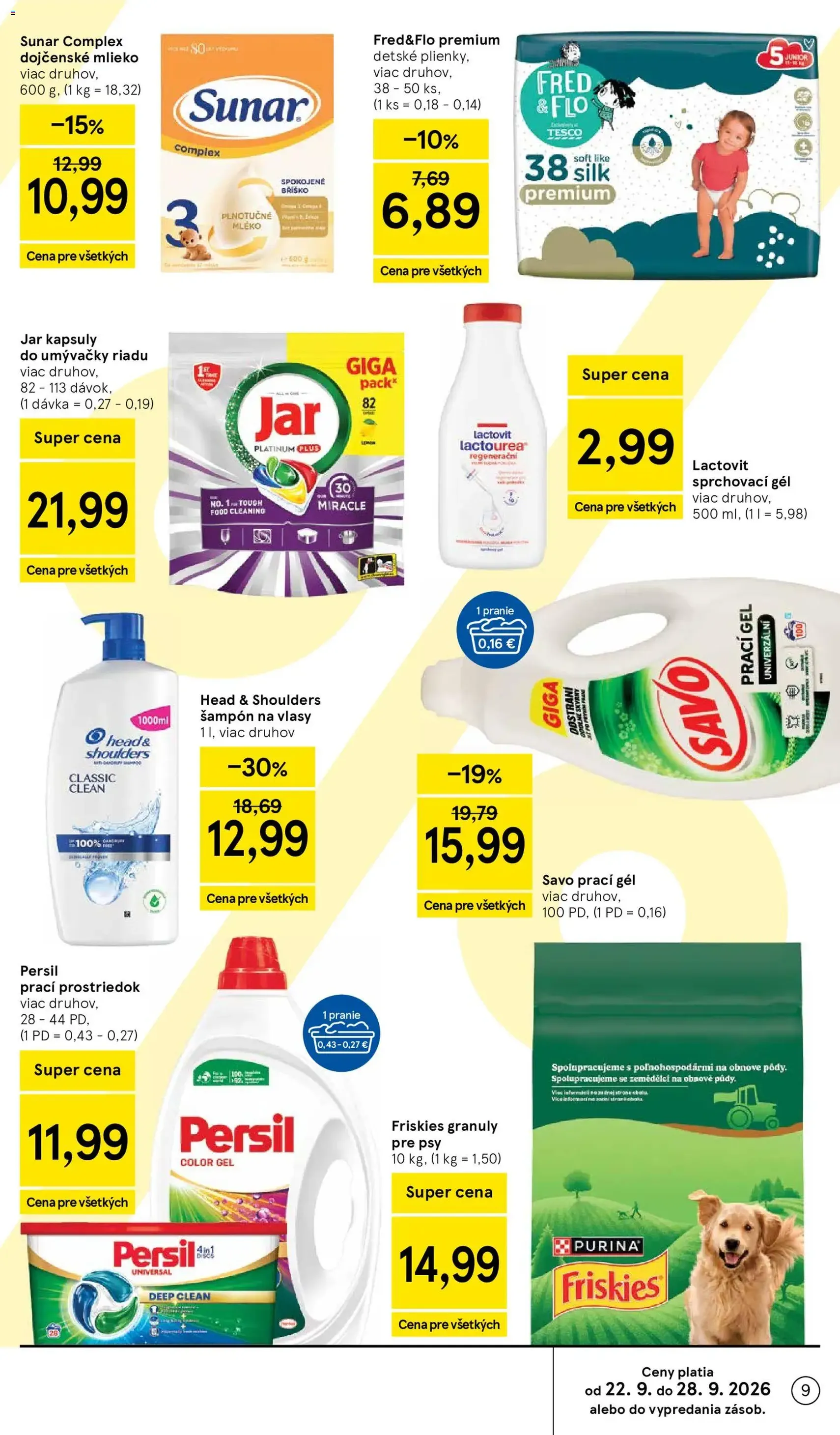 Tesco Hypermarket - leták - platný leták od 23.09.2026 strana 9 z 48