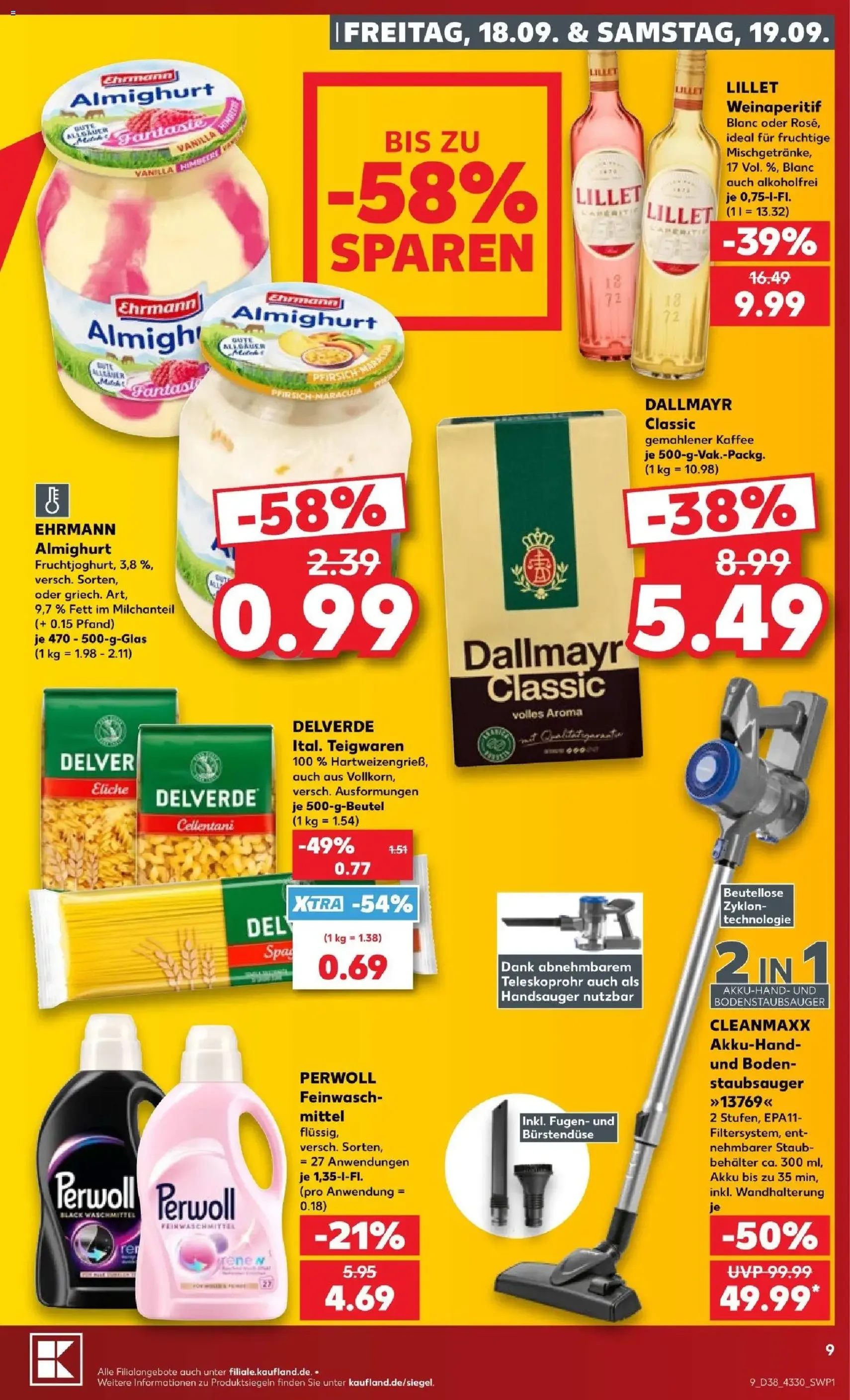Kaufland Prospekt - Gültiger Prospekt ab 17.09.2026, Seite 9 von insgesamt 66