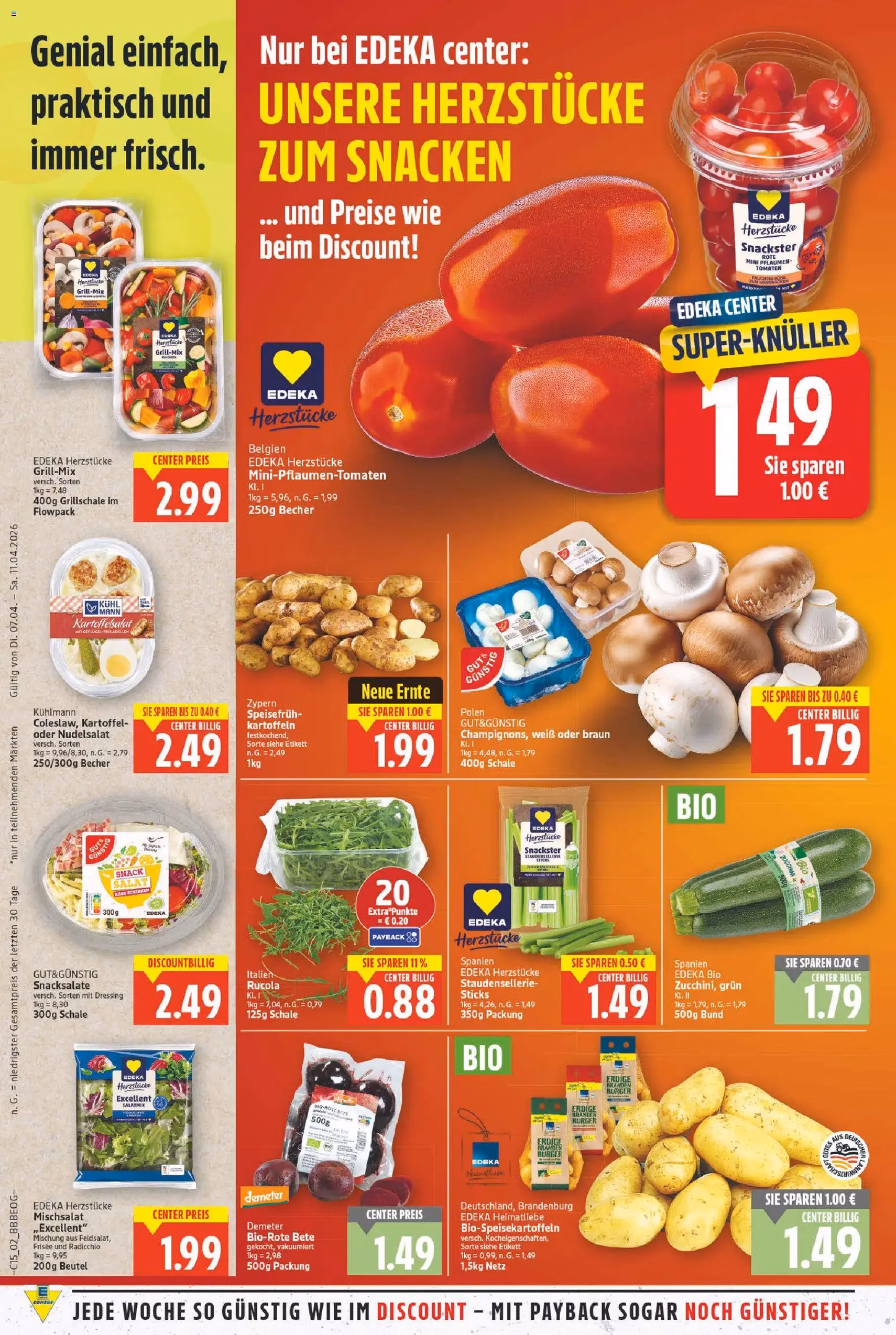 E center Prospekt - Gültiger Prospekt ab 07.04.2026, Seite 2 von insgesamt 27