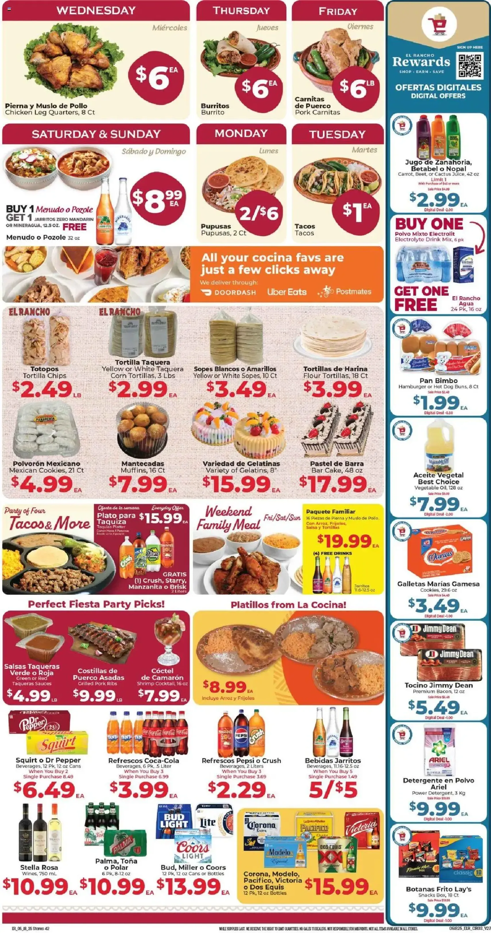 El Rancho Weekly Ad - valid flyer from 06/18/2025, page 3 of 4