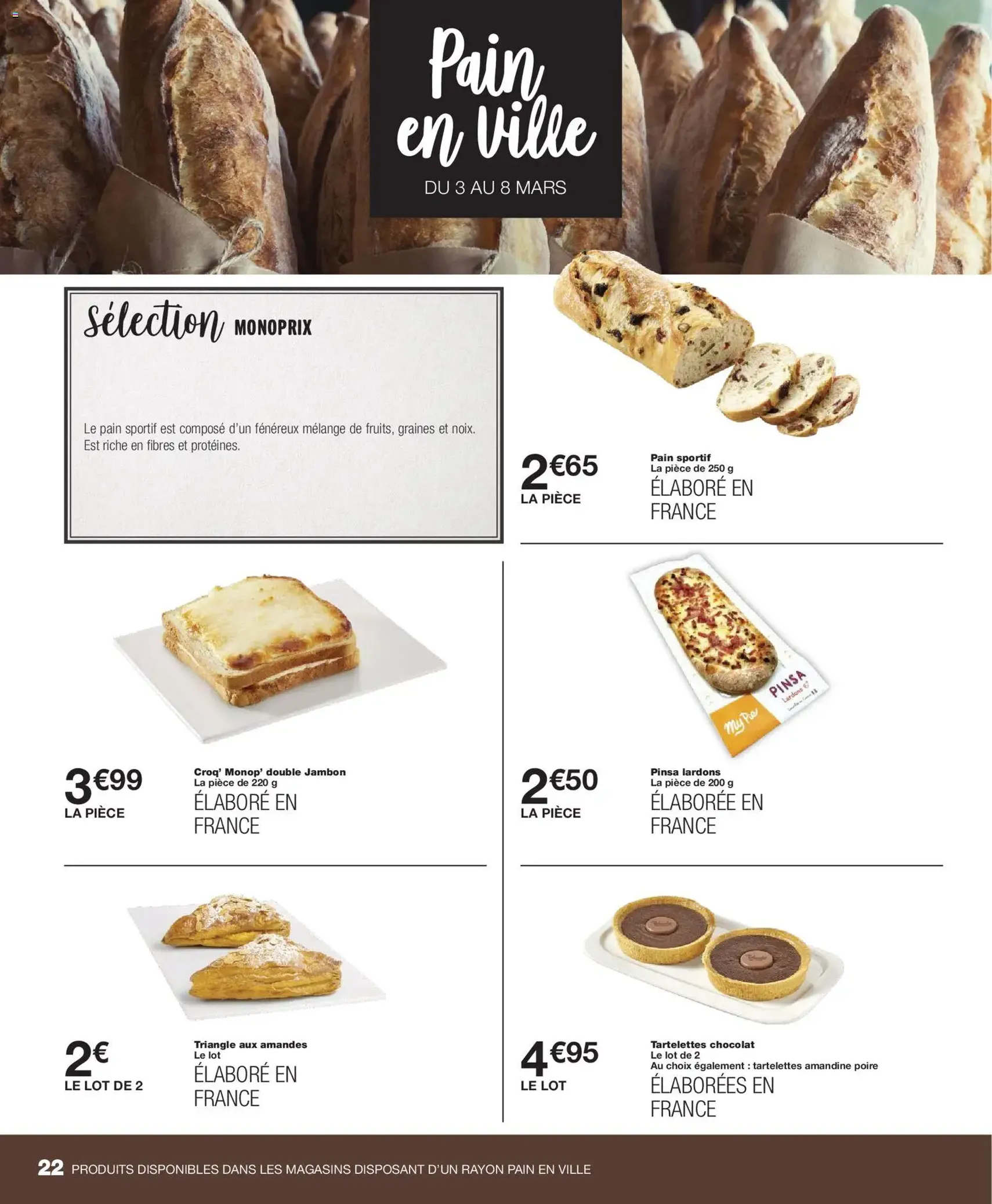 Monoprix catalogue - brochure valable à partir du 03/03/2026, page 22 sur 68