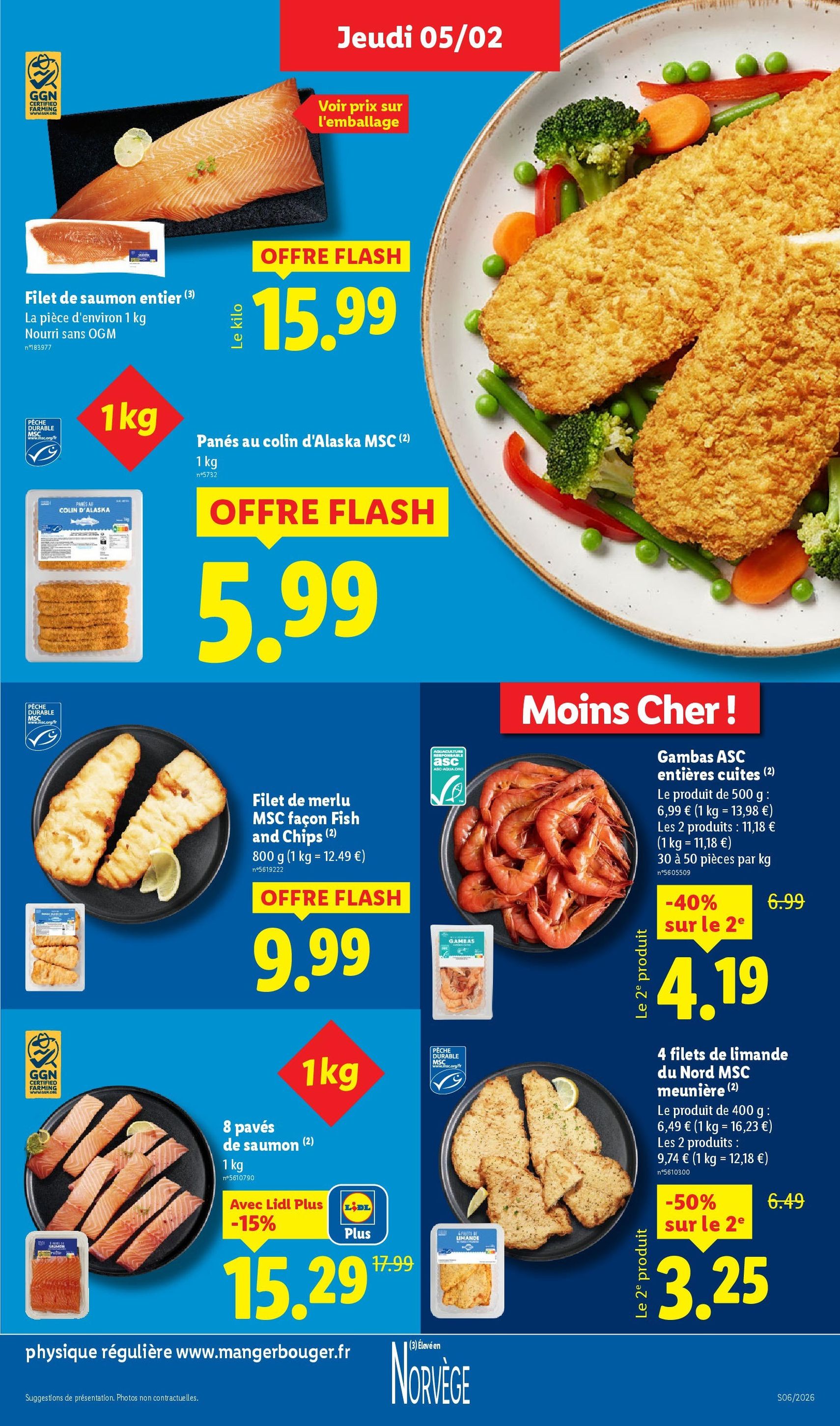 LIDL catalogue semaine 6 - brochure valable à partir du 05/02/2026, page 7 sur 78