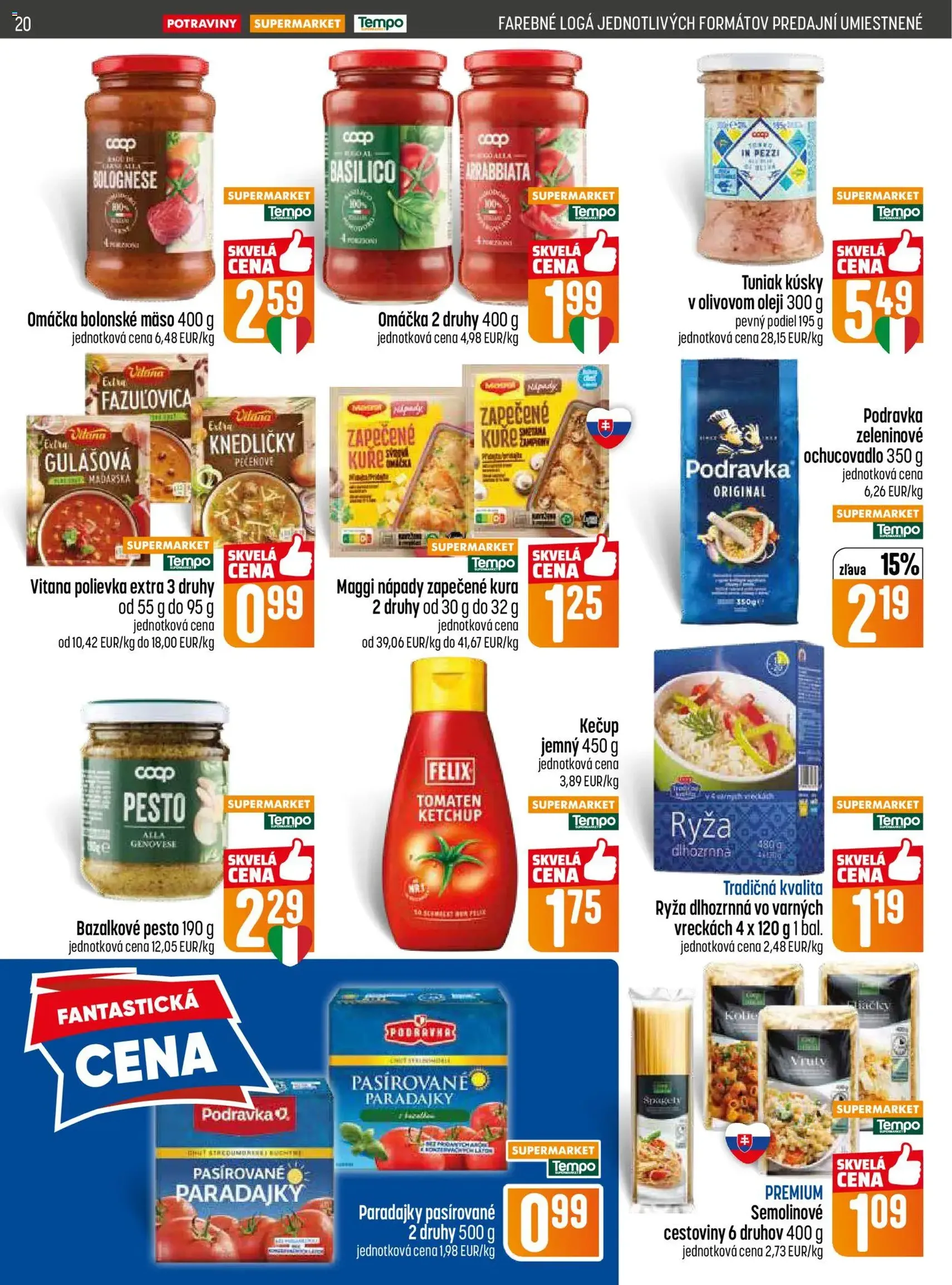 COOP Jednota leták - platný leták od 28.05.2026 strana 20 z 28