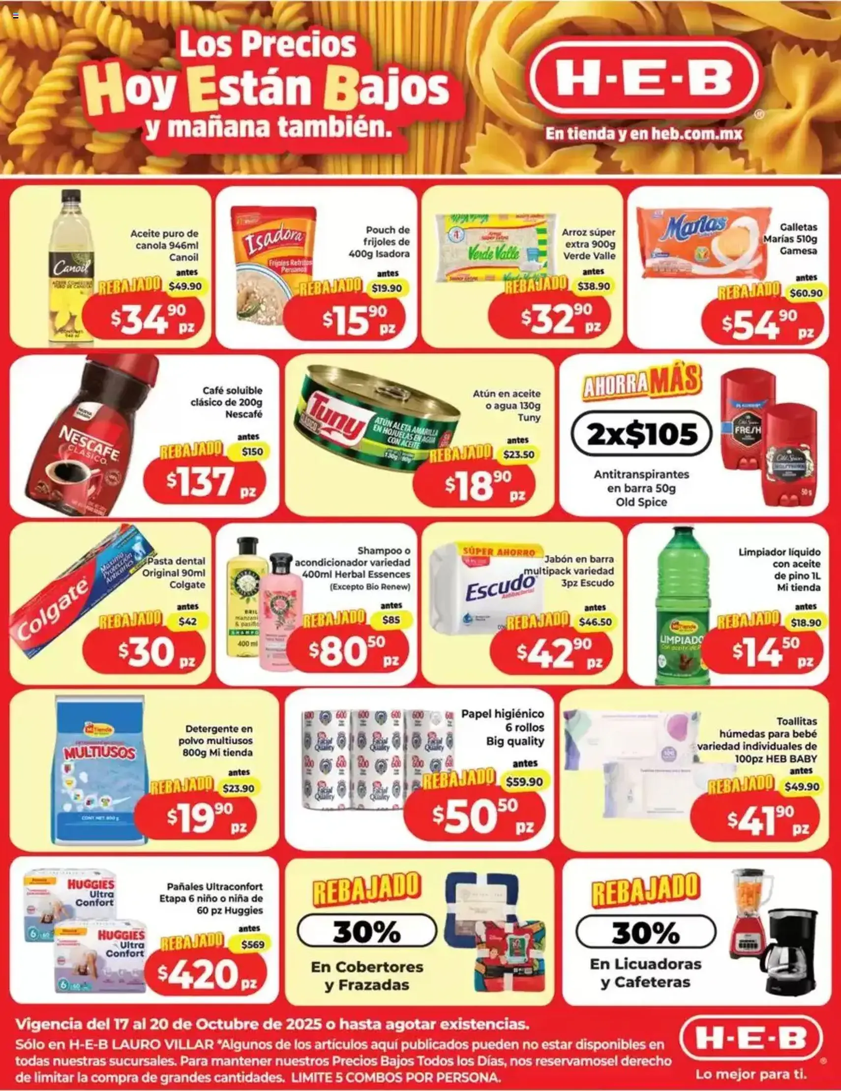 H-E-B folleto - folleto válido desde 17/10/2025 página 2 de 2