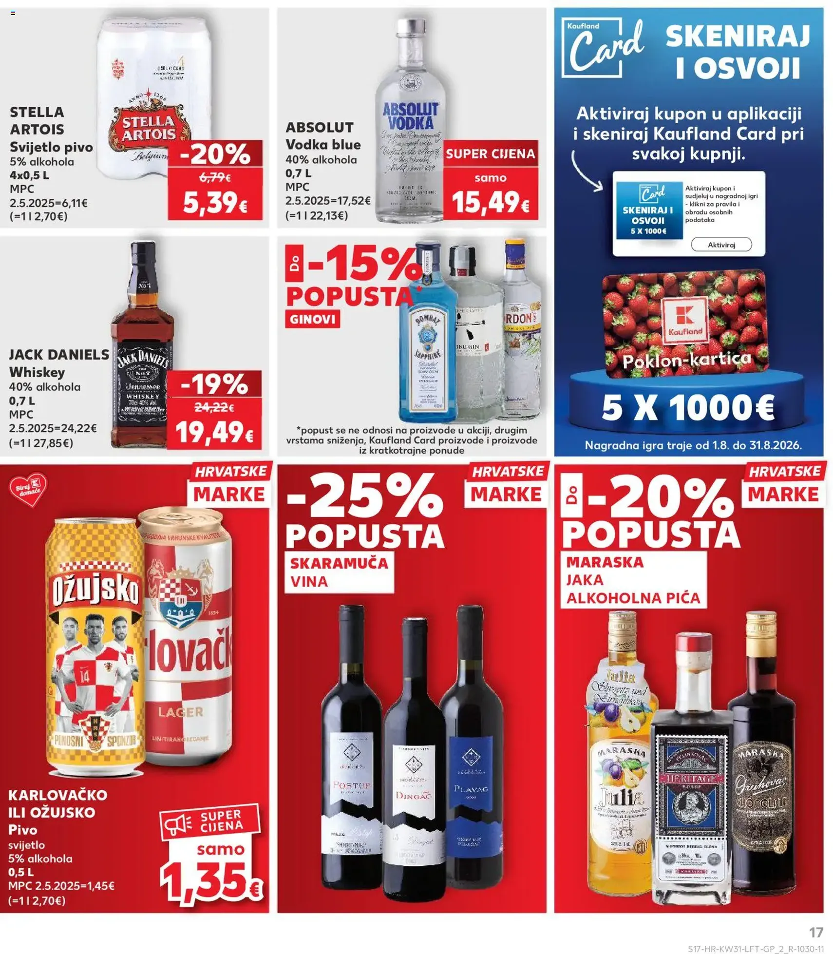 Kaufland HR akciós újság - 2026.07.29. érvényes szórólap 17 oldal 32 oldalból