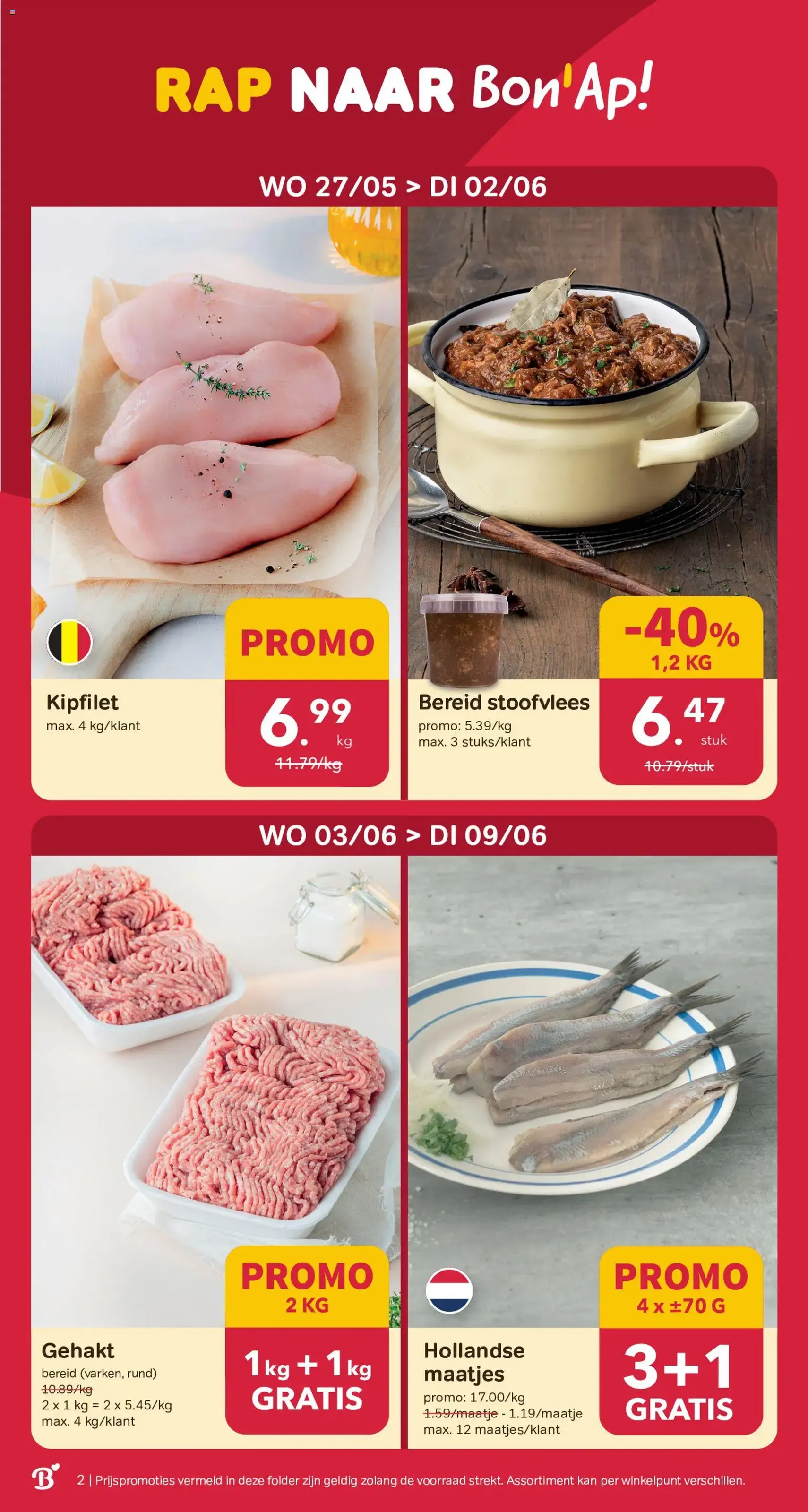 Bon Ap folder/publicité - geldige folder vanaf 27/05/2026 pagina 2 van 12