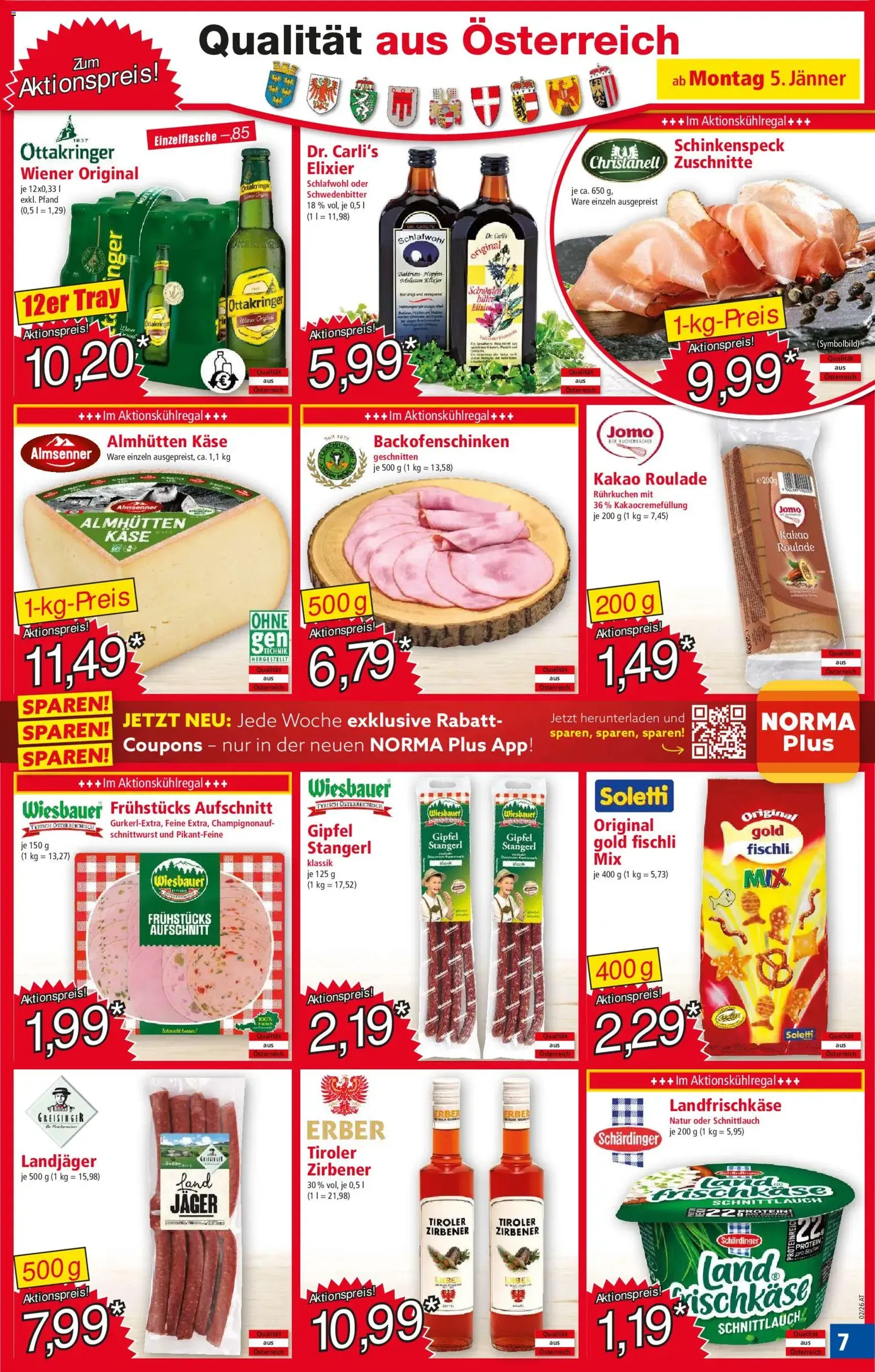 Norma Flugblatt - Gültiger Prospekt ab 05.01.2025, Seite 7 von insgesamt 20