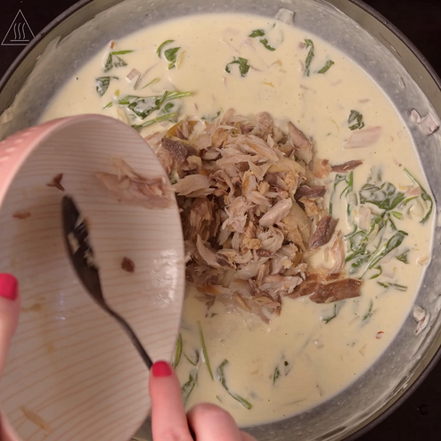 Sgombro affumicato ricetta - procedimento 1