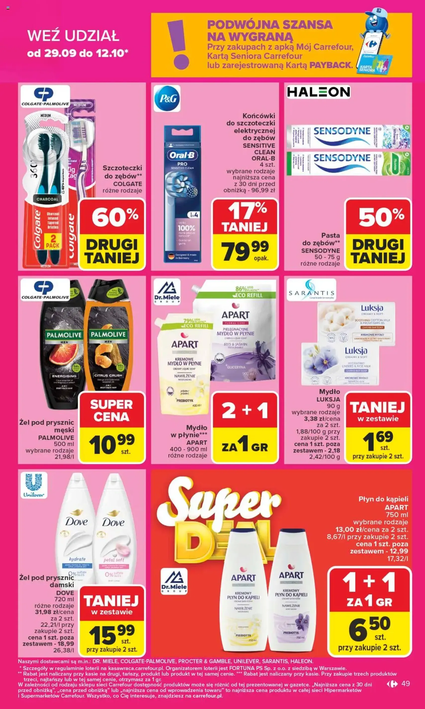 Carrefour Gazetka - ważny gazetka od 29.09.2025 strona 49 z 62
