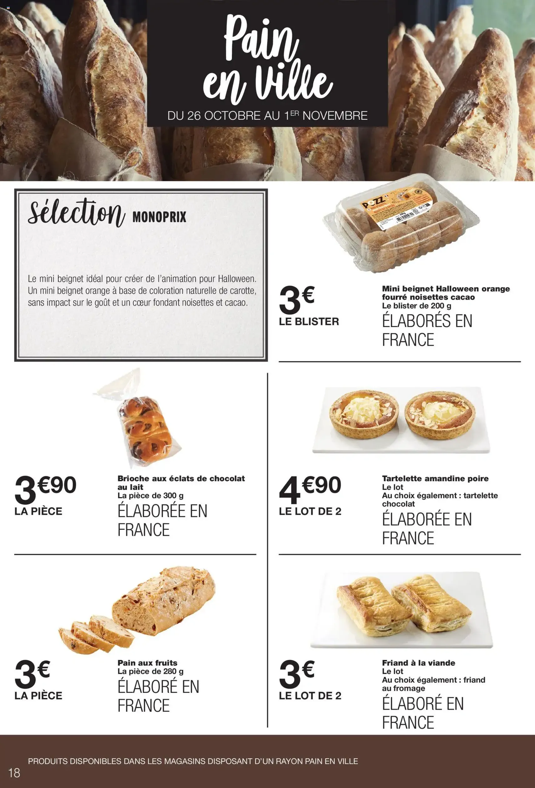 Monoprix catalogue - brochure valable à partir du 20/10/2026, page 18 sur 58