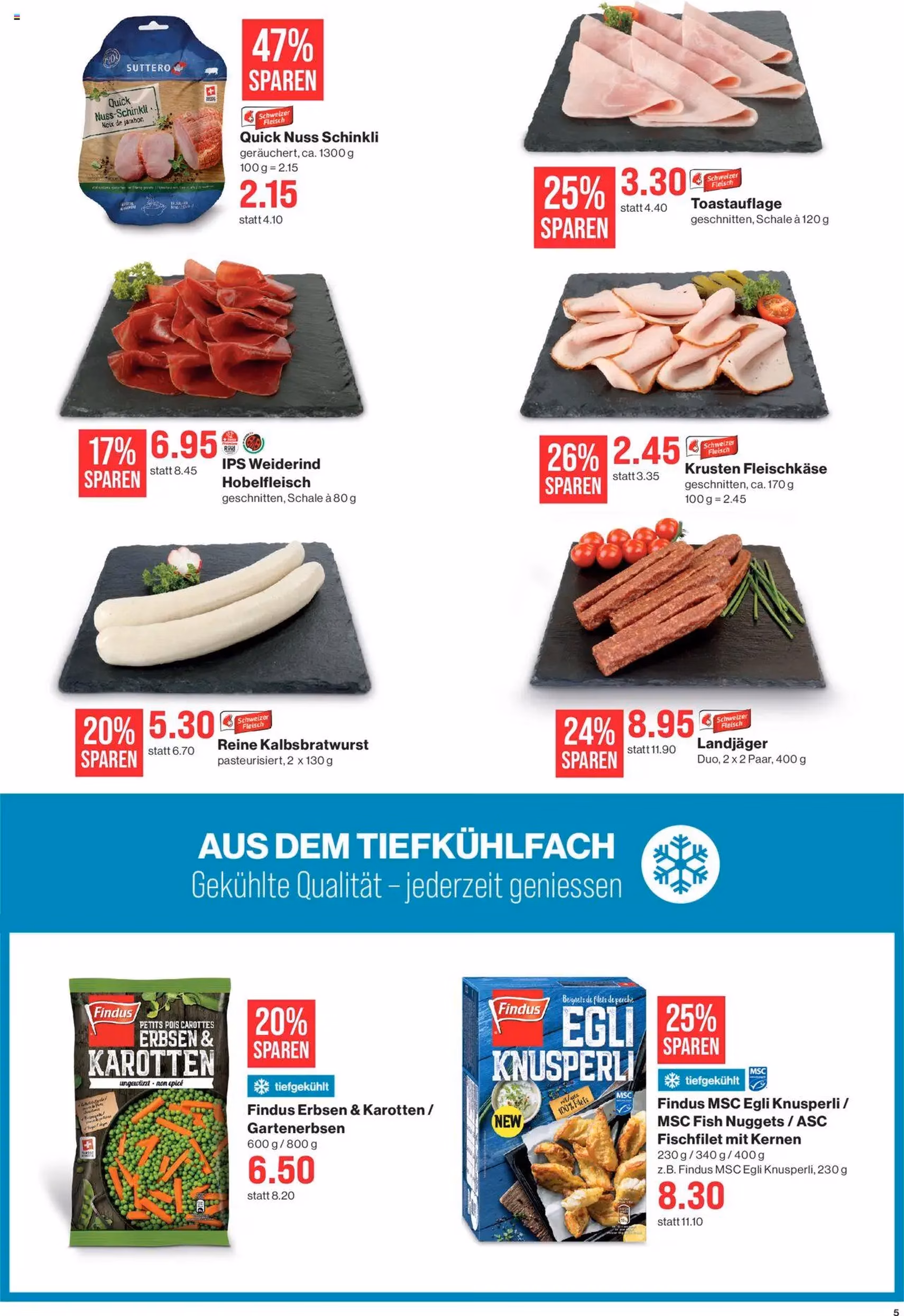 SPAR Aktionen - Gültiger Prospekt ab 02.10.2025, Seite 5 von insgesamt 24